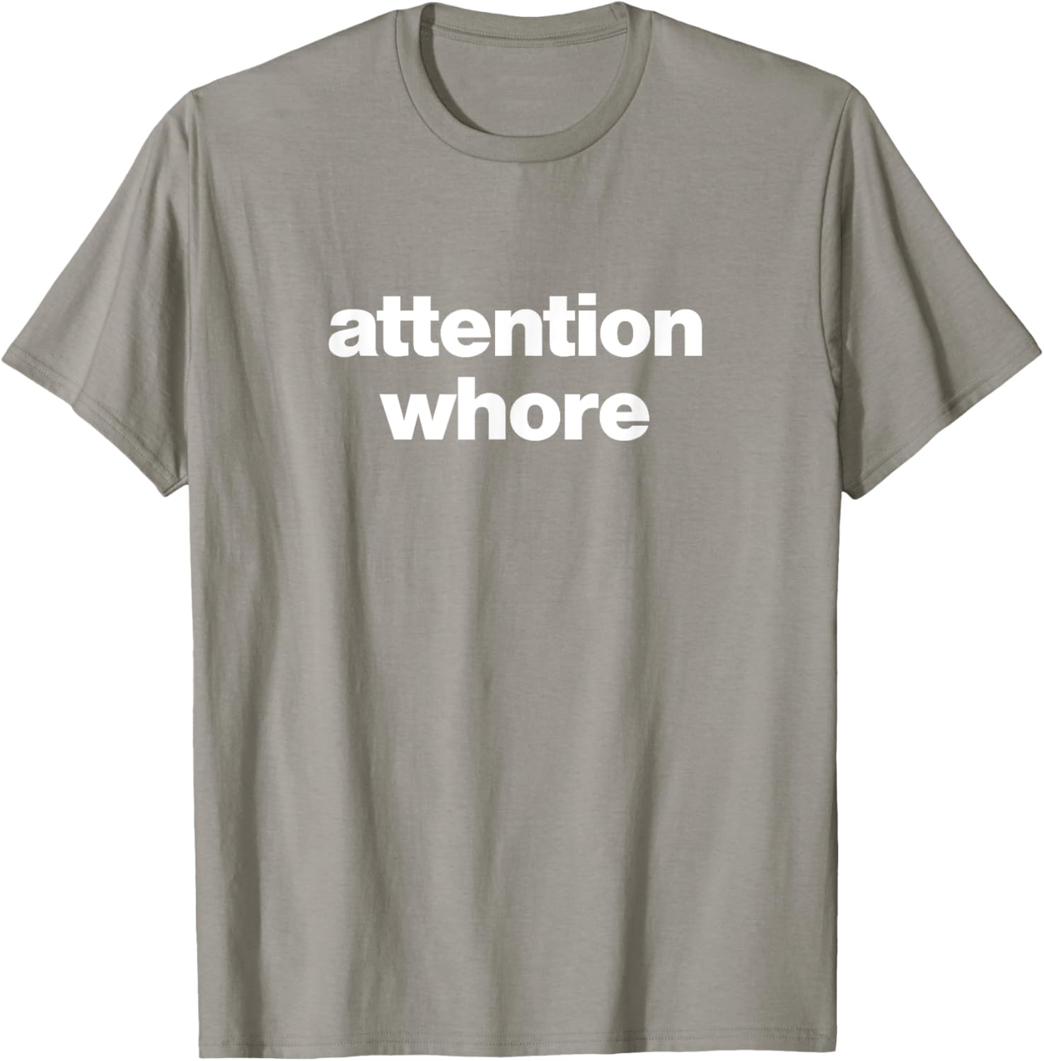 Y2K Aesthetic Attention Whore Graphic T-Shirt for Trendy Style - 2
