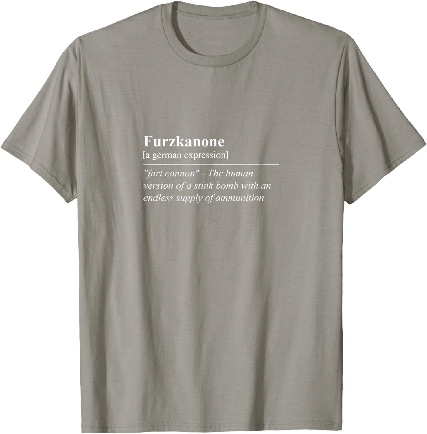 Funny Furzkanone T-Shirt - Quirky German Phrase Tee for Laughs - 17
