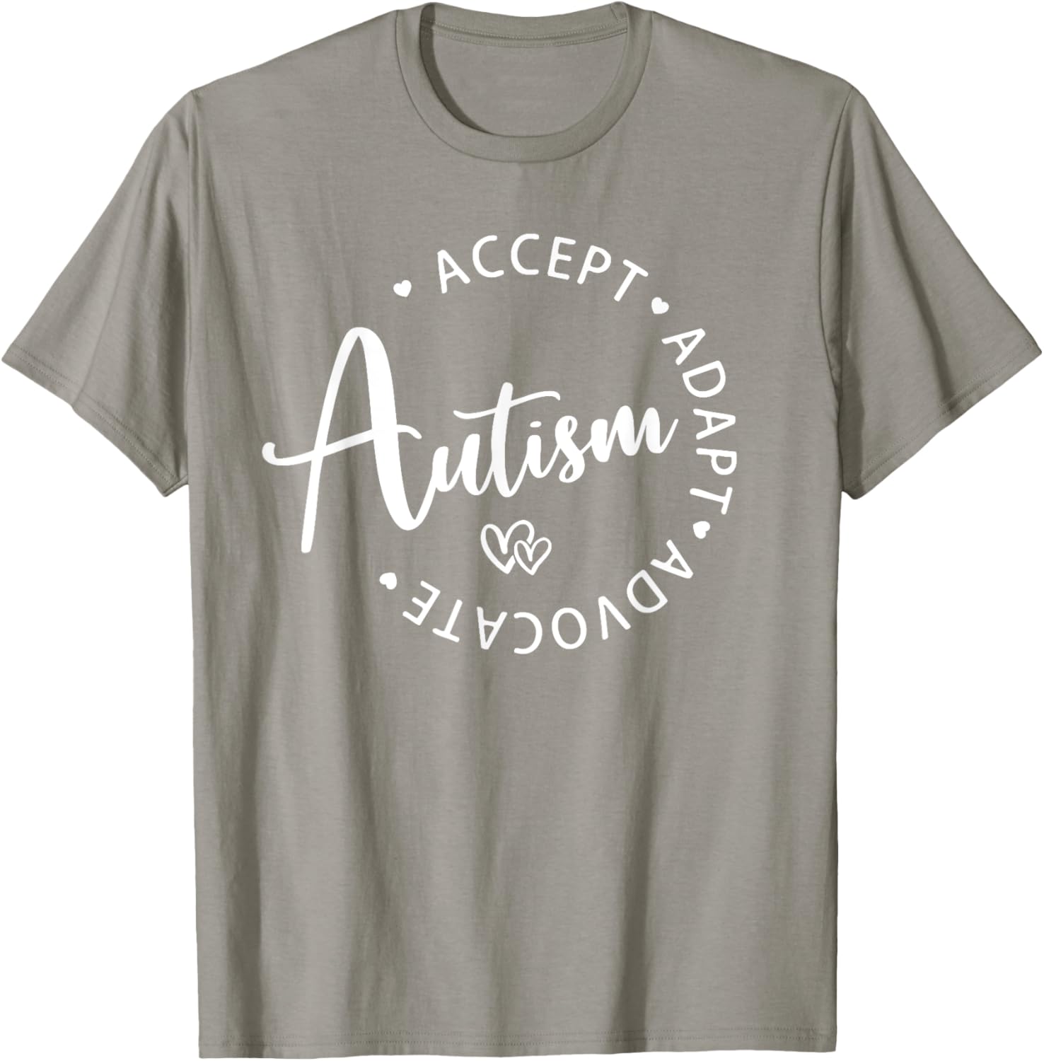 Autism Awareness T-Shirt for Kids - Accept Adapt Advocate Design - 9
