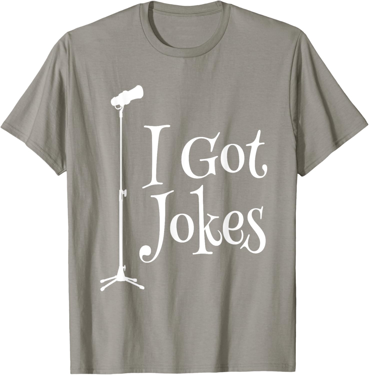 Funny Microphone Comedy T-Shirt for Improv and Stand-Up Comedians - 12