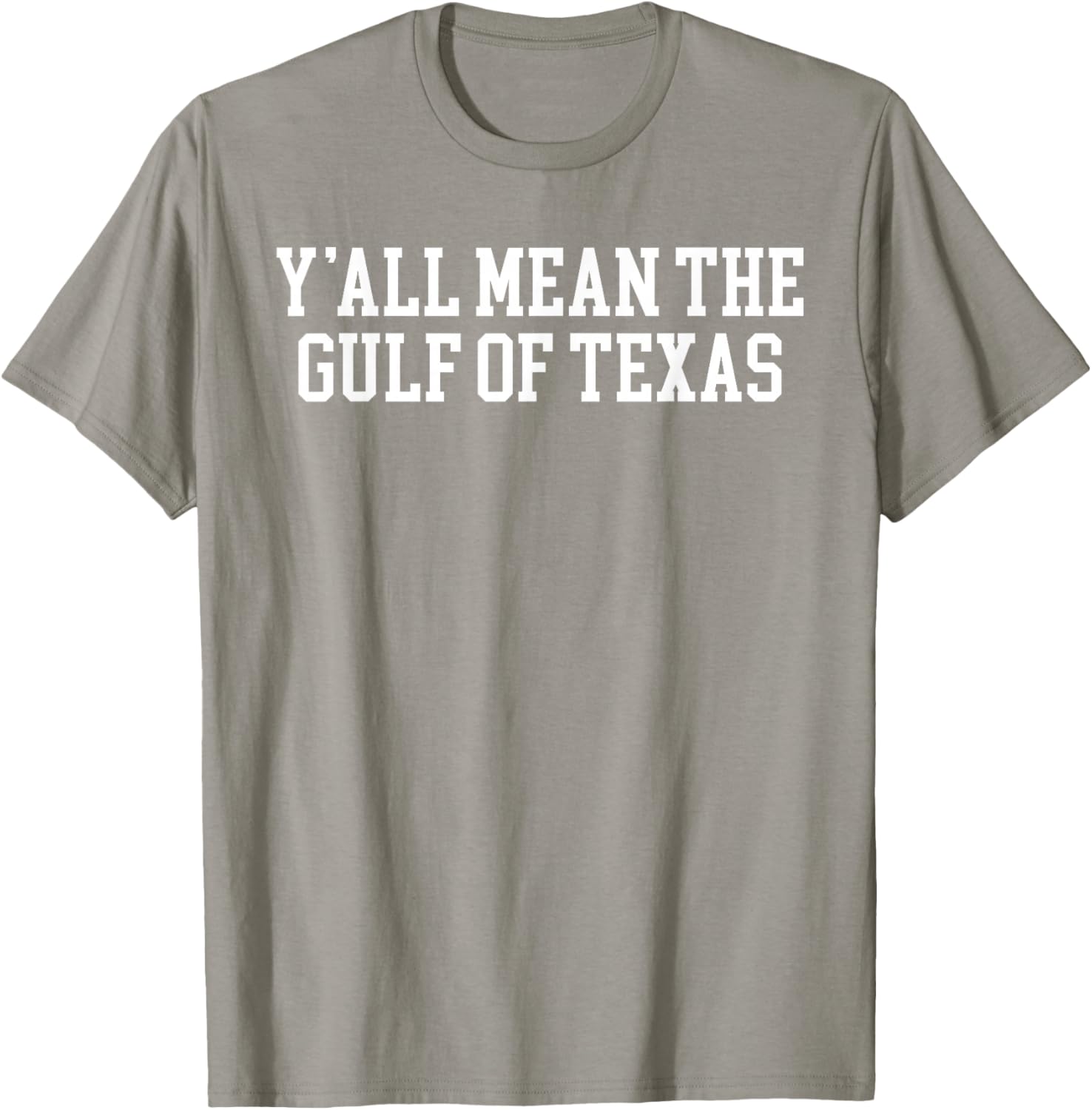 Y'all Mean the Gulf of Texas T-Shirt - Stylish Coastal Casual Wear - 5