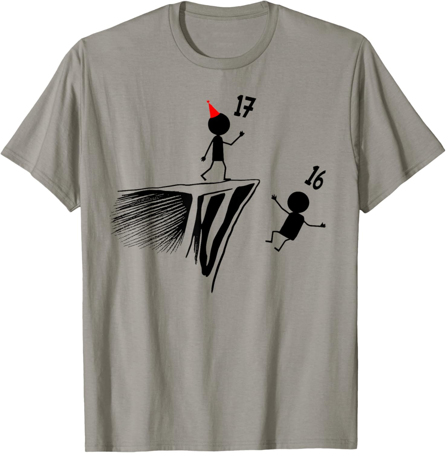 Funny 17th Birthday T-Shirt for Teens Cool Gift for 17 Year Olds - 12