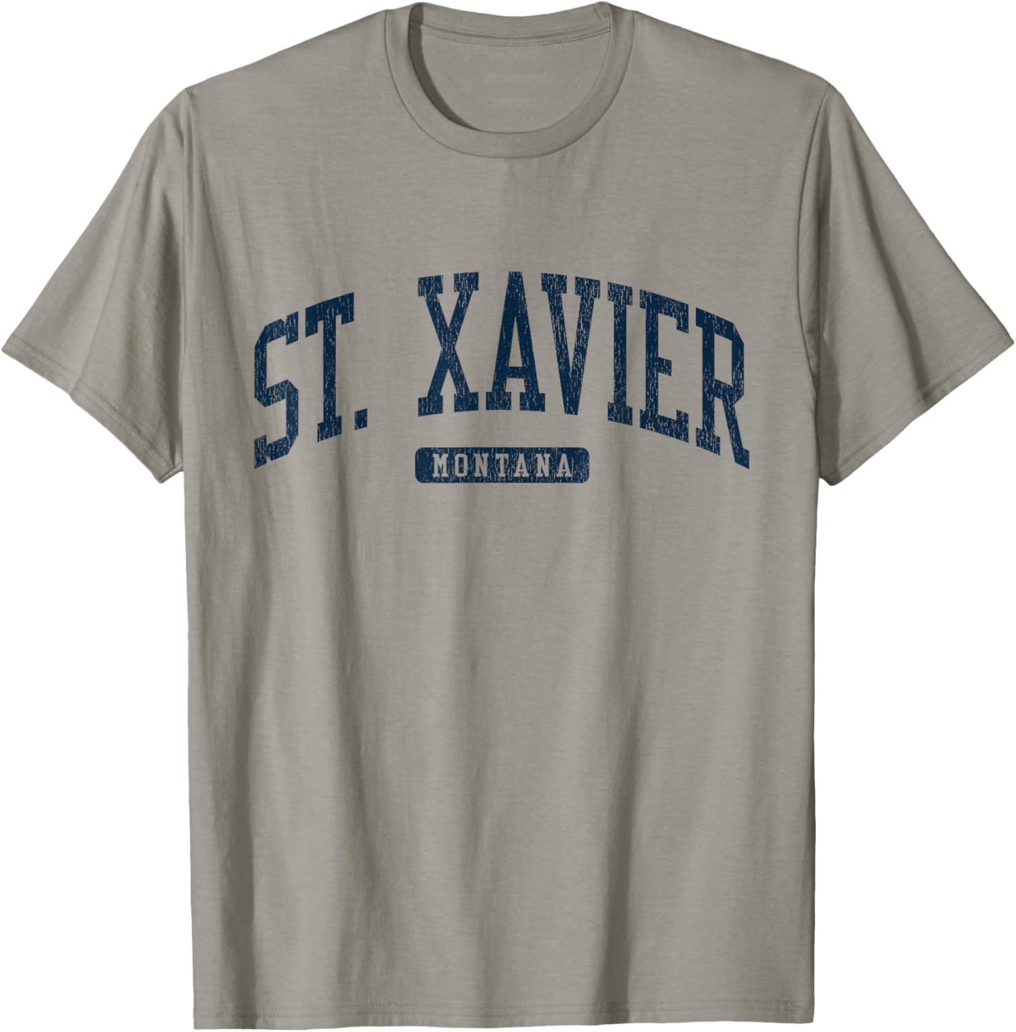 St. Xavier College Montana Blue T-Shirt for Students and Alumni - 8