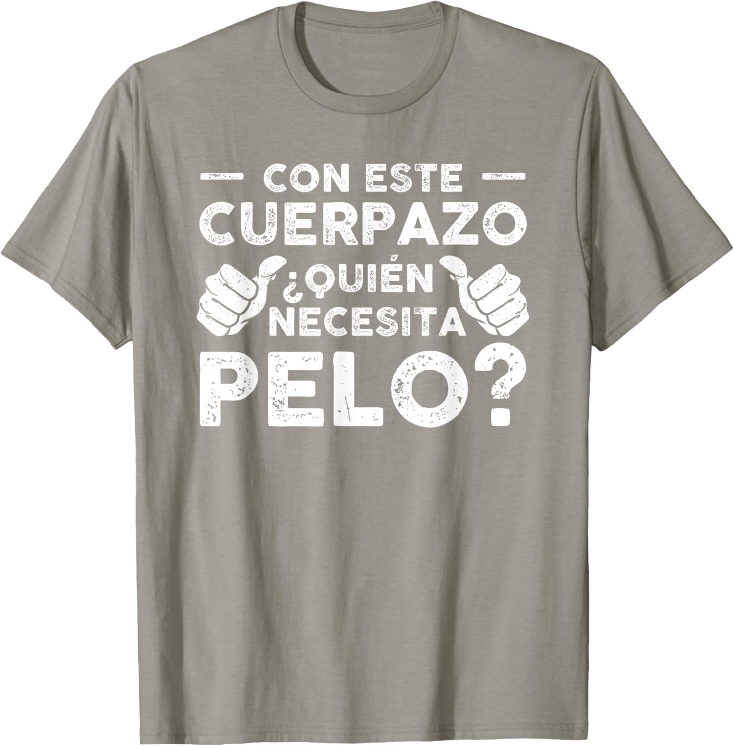 Funny Gift T-Shirt for Bald Friends with Cool Hair Design - 9