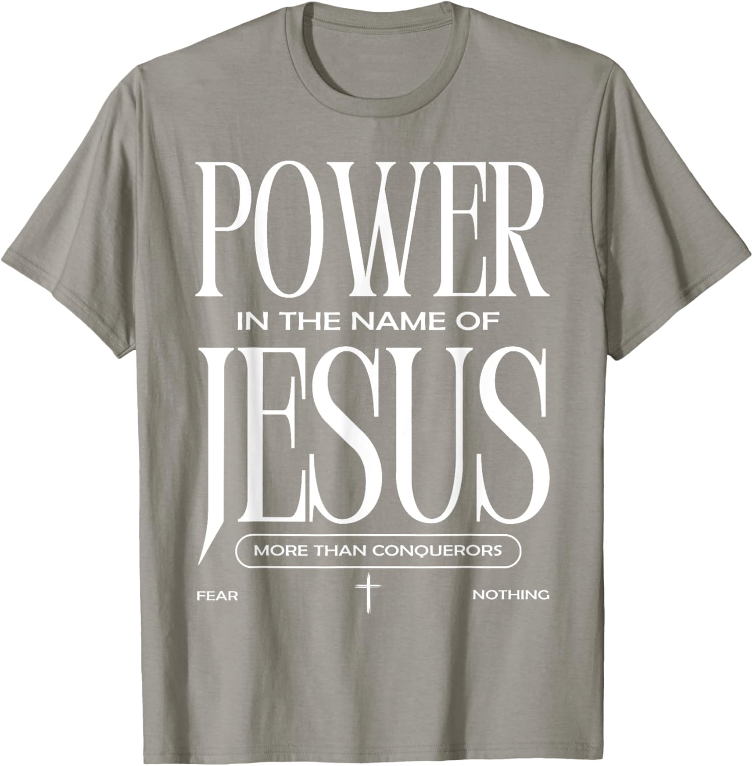 Power In The Name Of Jesus T-Shirt Faith Inspired Christian Apparel - 5