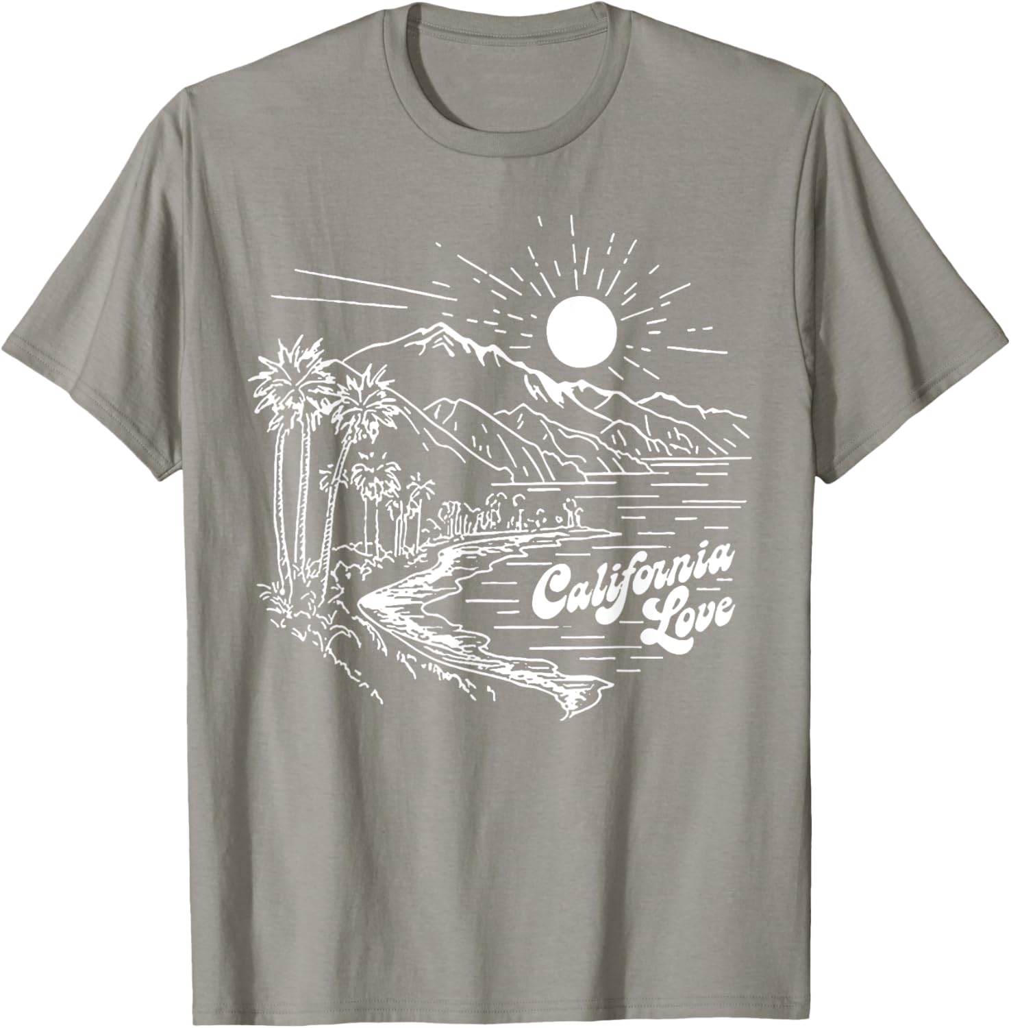 California Love T-Shirt for Men and Women - Stylish and Comfortable Apparel - 3