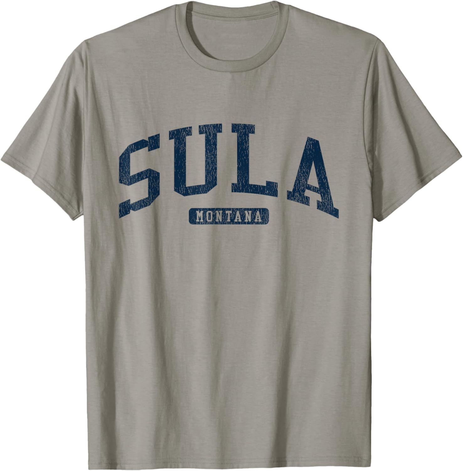 Sula Montana College University Style Blue T-Shirt for Casual Wear - 6