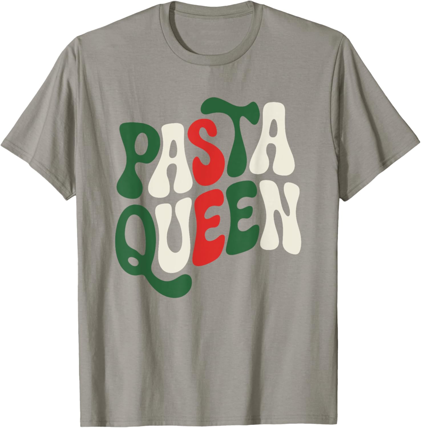 Pasta Queen T-Shirt for Pasta Lovers - Cute Italian Spaghetti Design - 8
