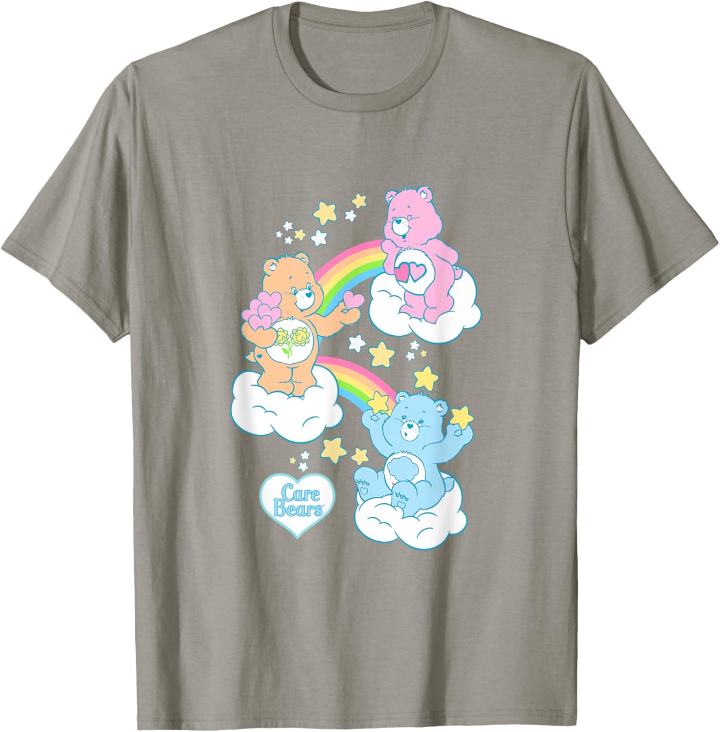 Care Bears Rainbow Kingdom Original Bear T-Shirt for Fun Stylish Wear - 5