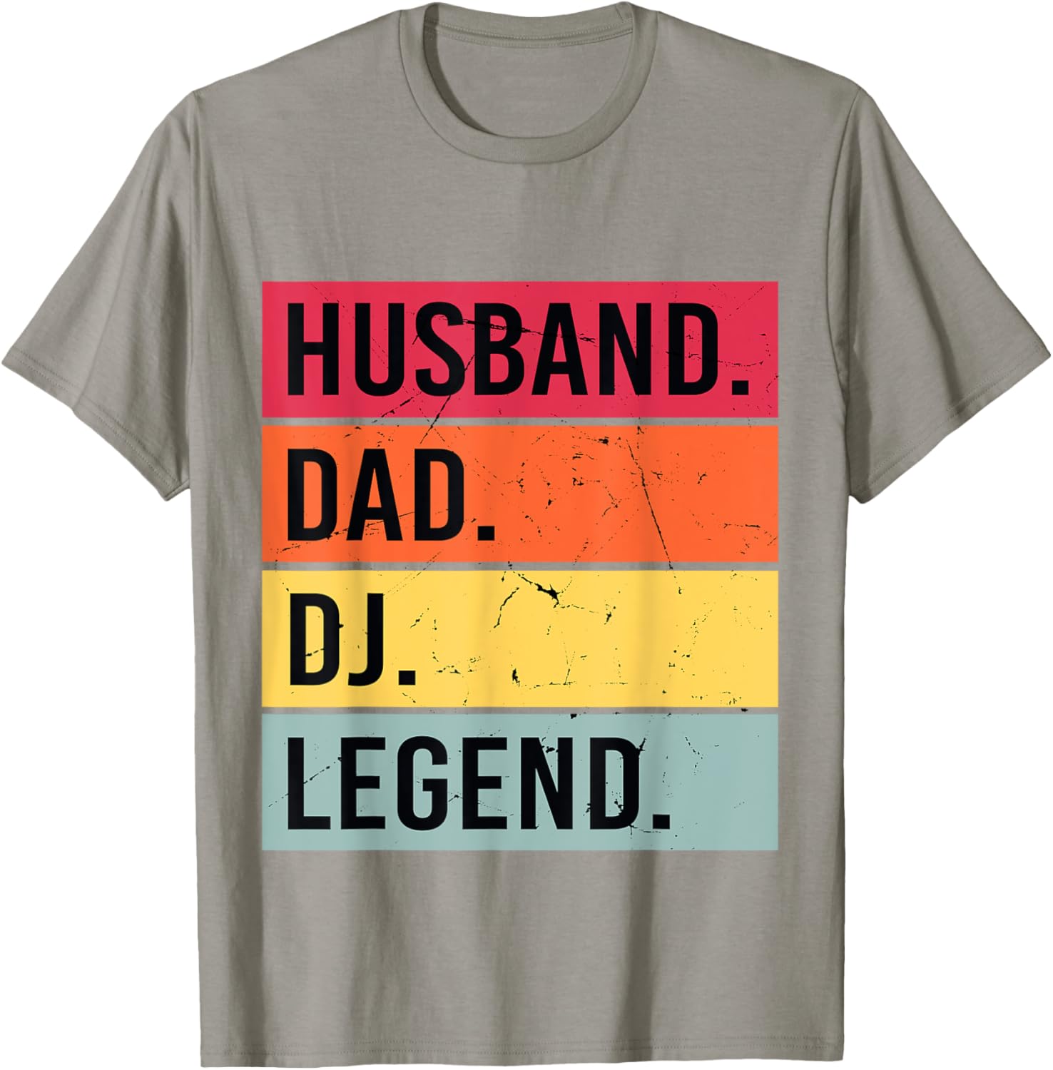 Husband Dad DJ Legend T-Shirt for Father's Day Music Lovers - 15