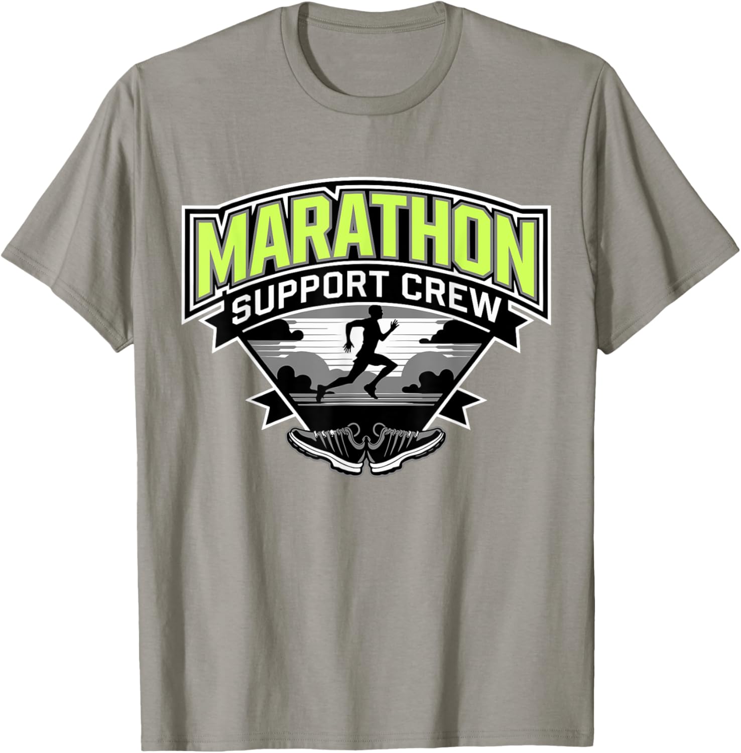 Funny Marathon Support Crew T-Shirt for Men and Women, Perfect Gift - 17