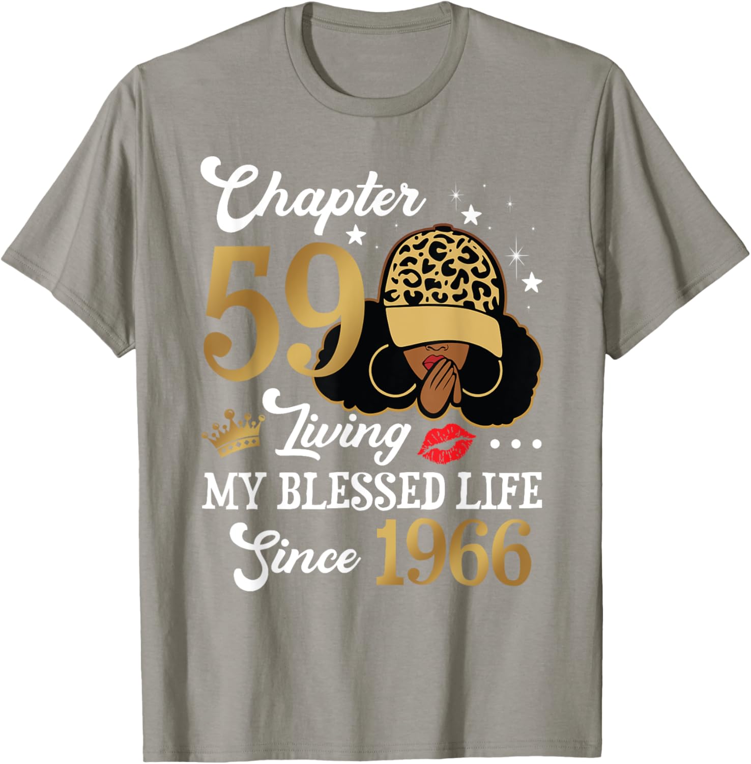 Black Woman Chapter 59 Blessed Life Since 1966 T-Shirt for All Ages - 8