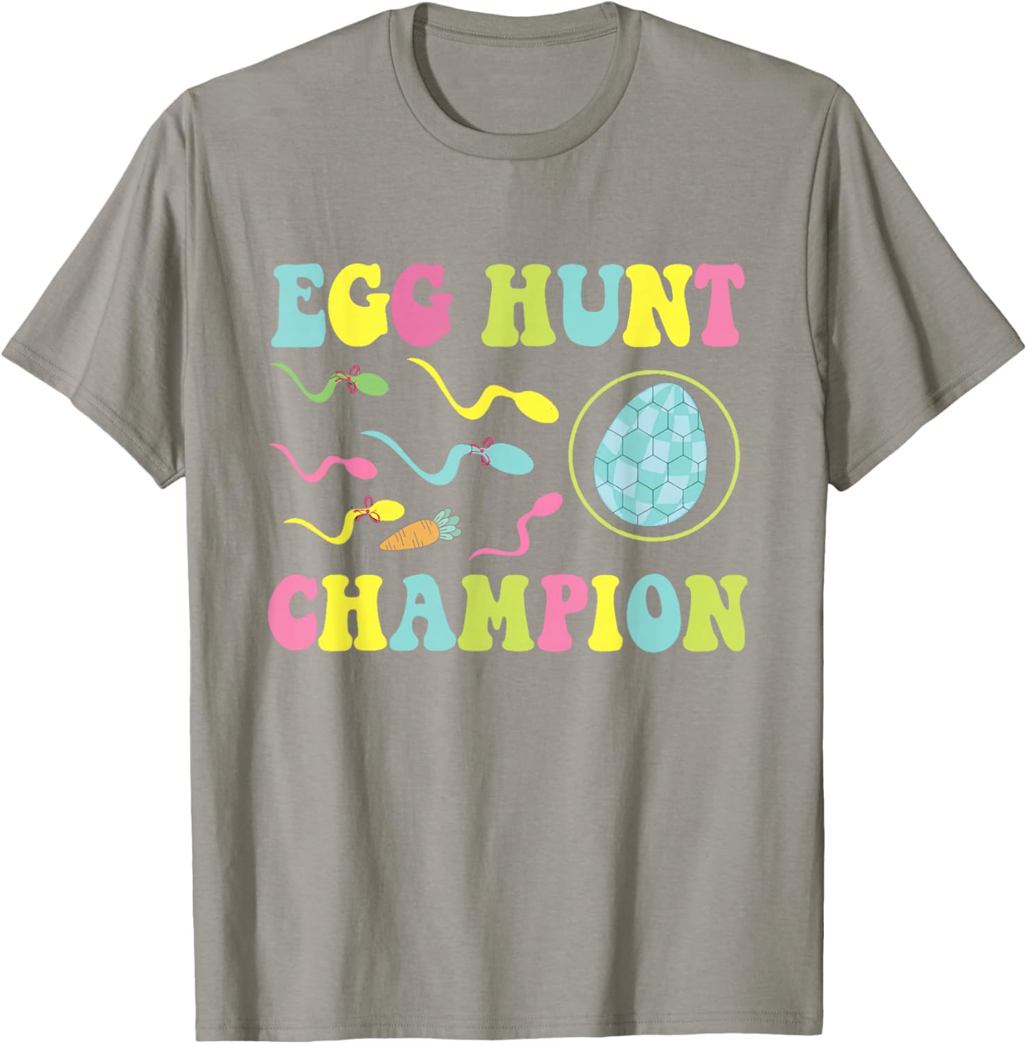 Funny Dad Easter Pregnancy Announcement T-Shirt for Egg Hunt Champions - 10