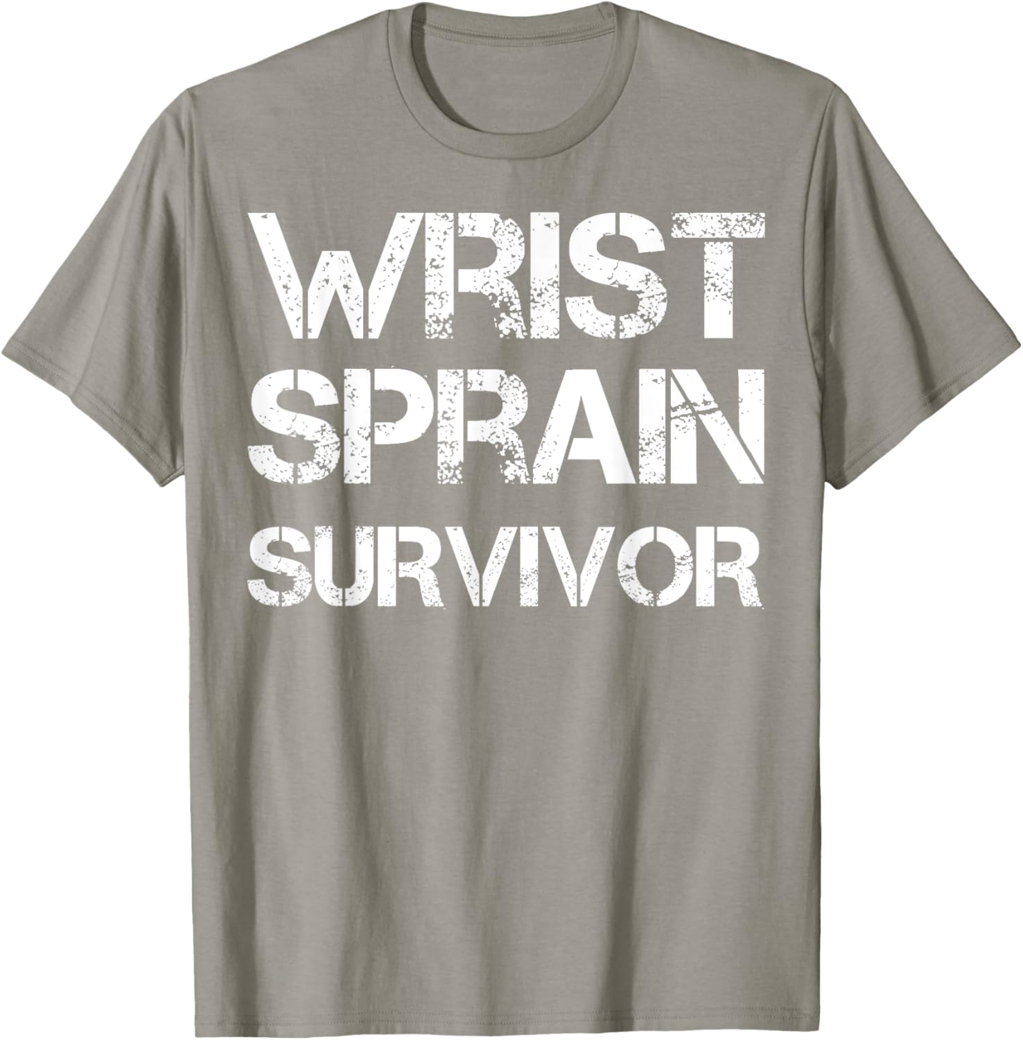 Wrist Sprain Survivor T-Shirt for Comfort and Recovery Support - 3