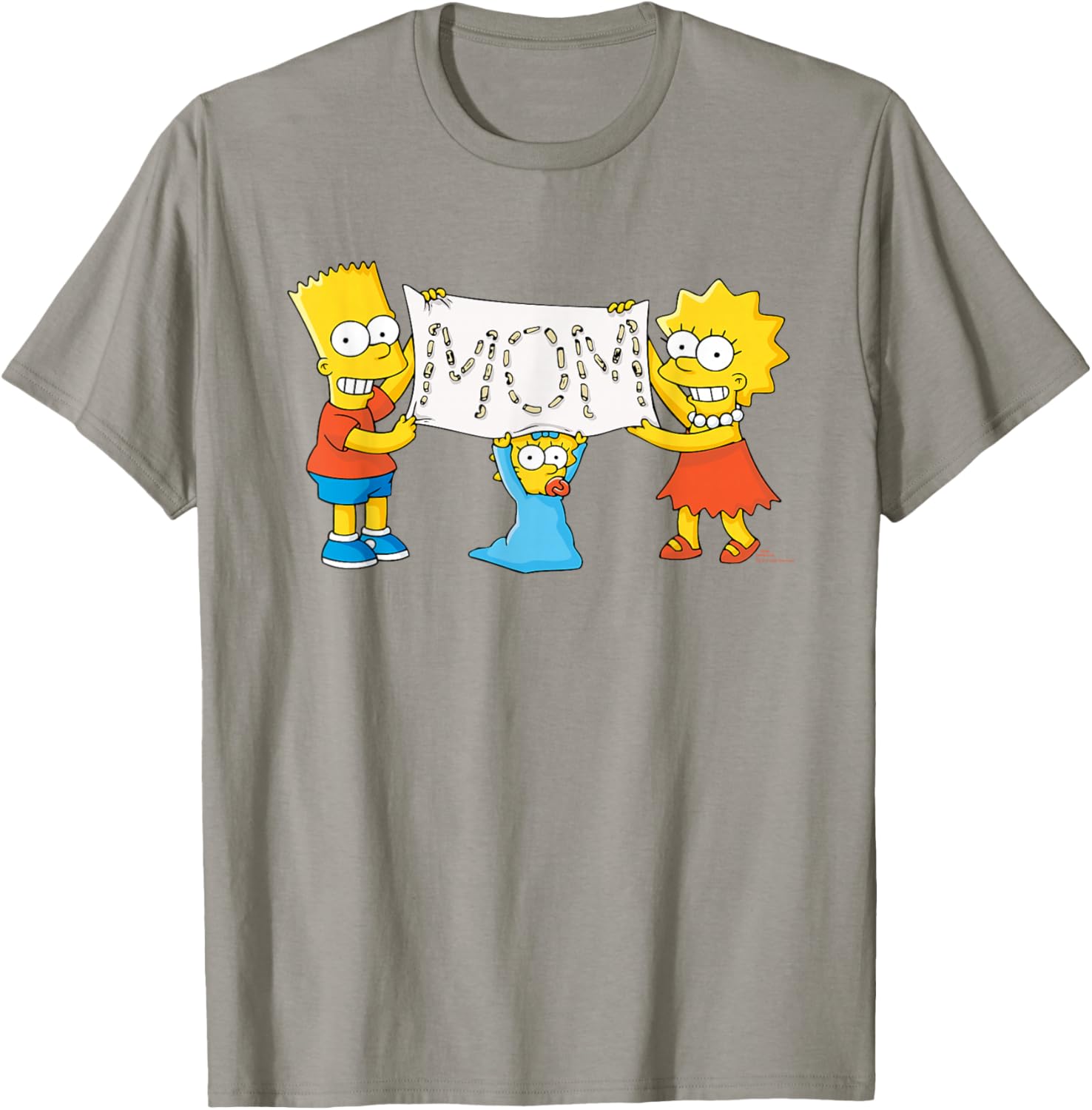 The Simpsons Macaroni Art T-Shirt Perfect Mother's Day Birthday Gift - 8