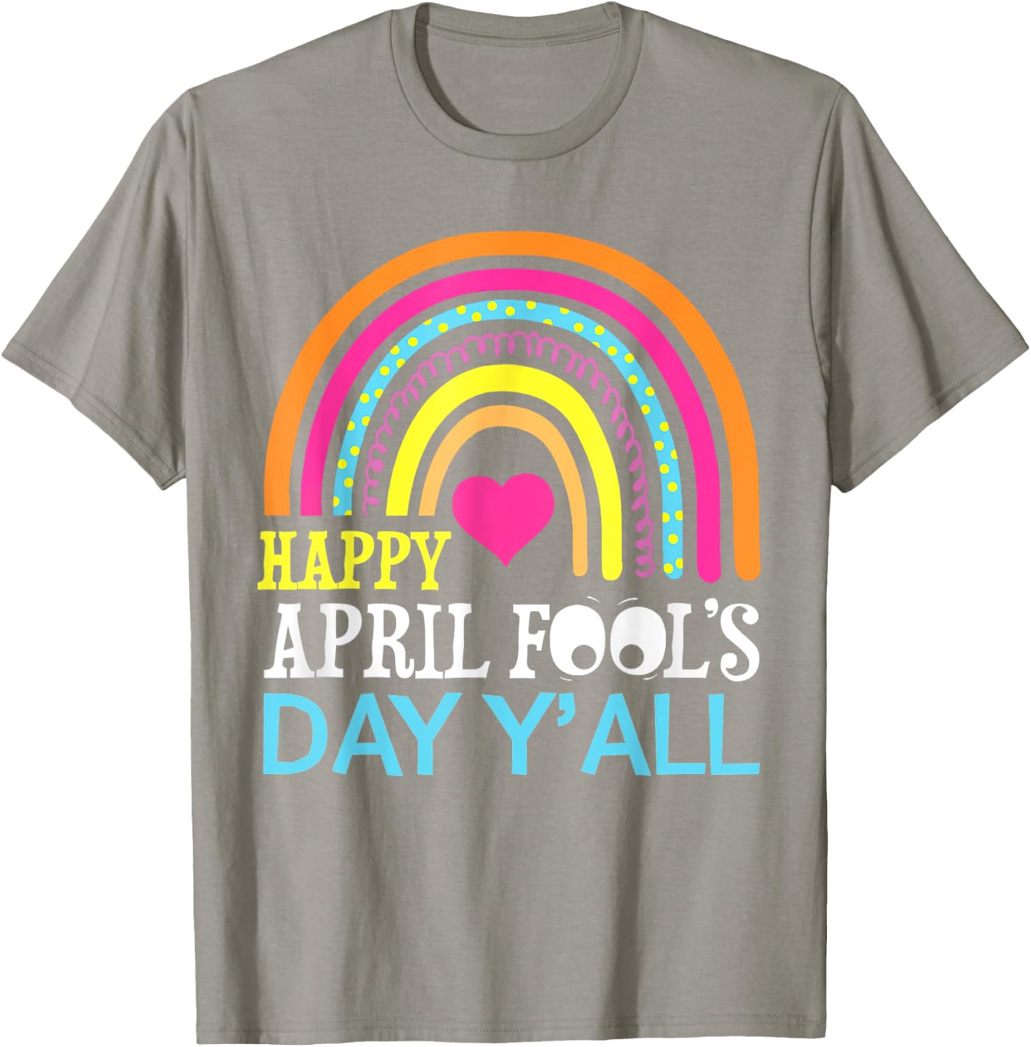 Funny Rainbow April Fools Day T-Shirt for a Happy Celebration - 3