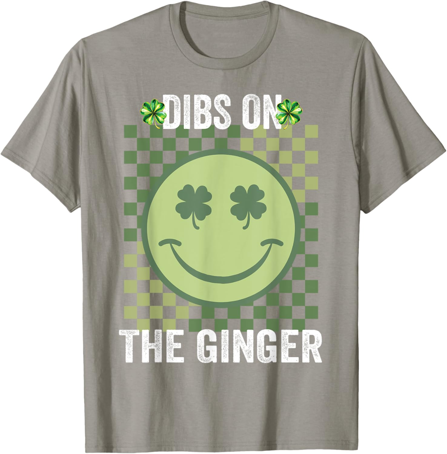 Dibs on the Ginger St Patrick's Shamrock T-Shirt for Women and Girls - 7