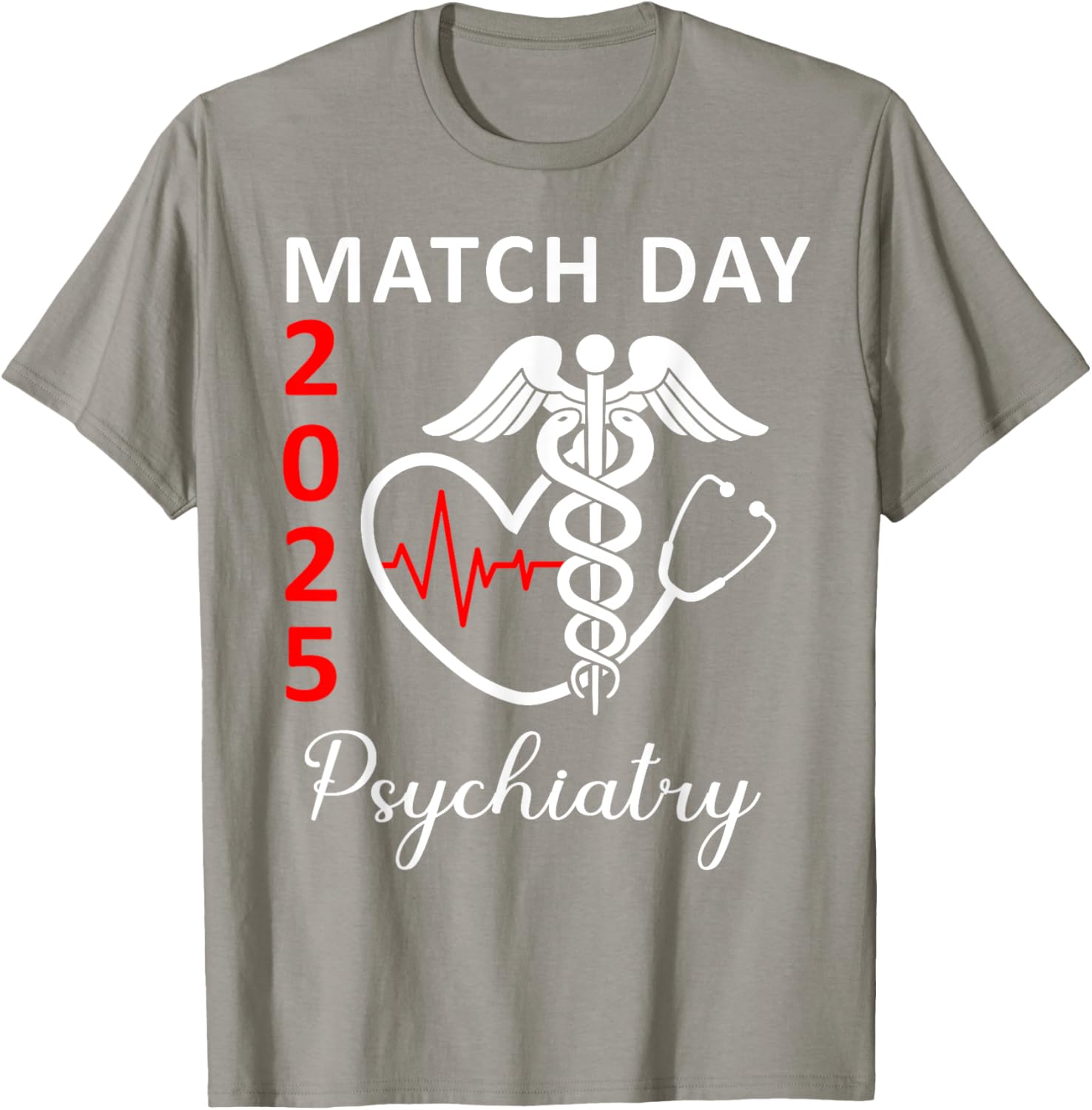 Match Day 2025 Psychiatry Residency T-Shirt for Future Doctors MD - 5