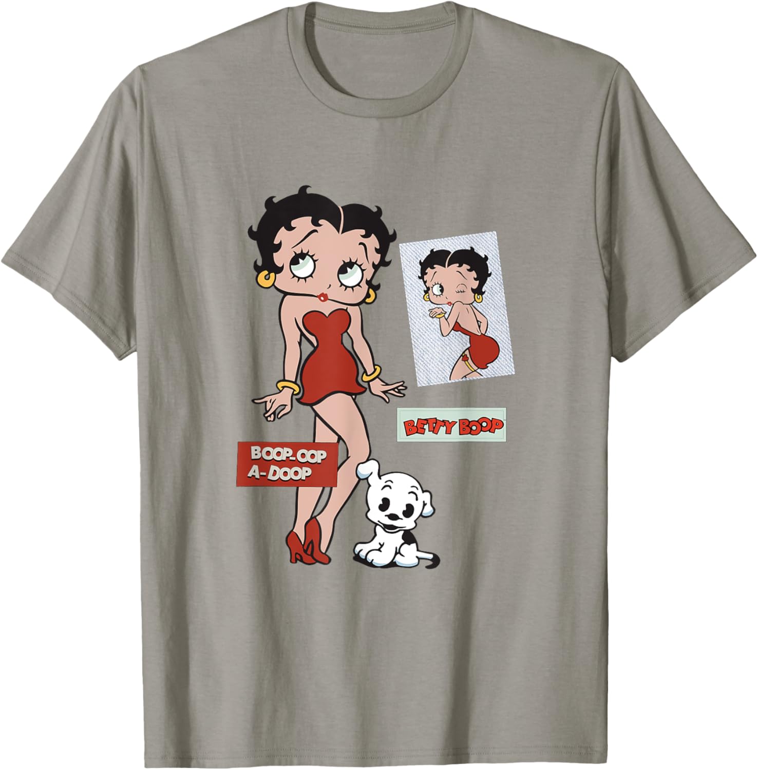 Betty Boop Picture Perfect Patches T-Shirt for Fun Fashion Lovers - 19