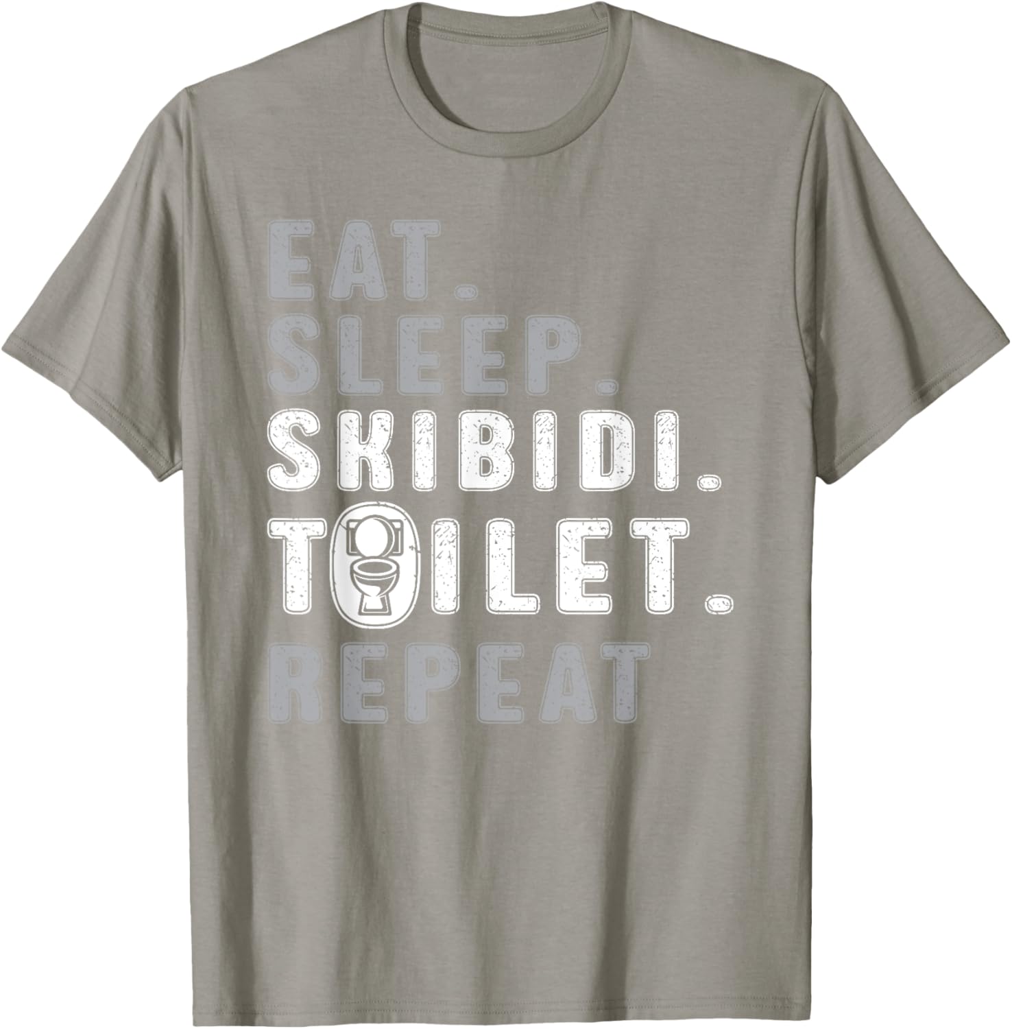 Funny Eat Sleep Skibidi Toilet Meme T-Shirt for Rizz Lovers - 16