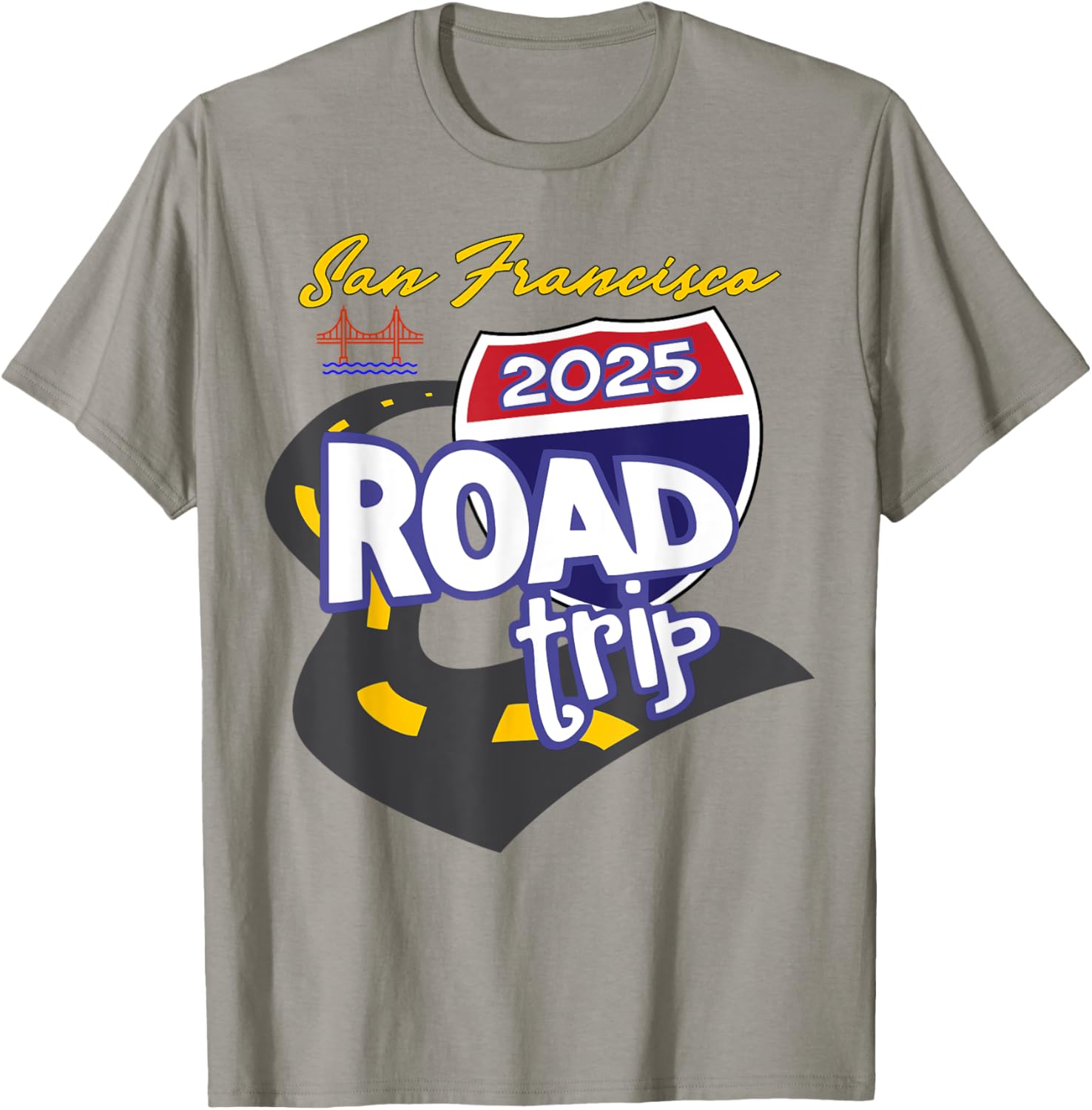 2025 San Francisco Road Trip T-Shirt for Travel Lovers and Adventurers - 24