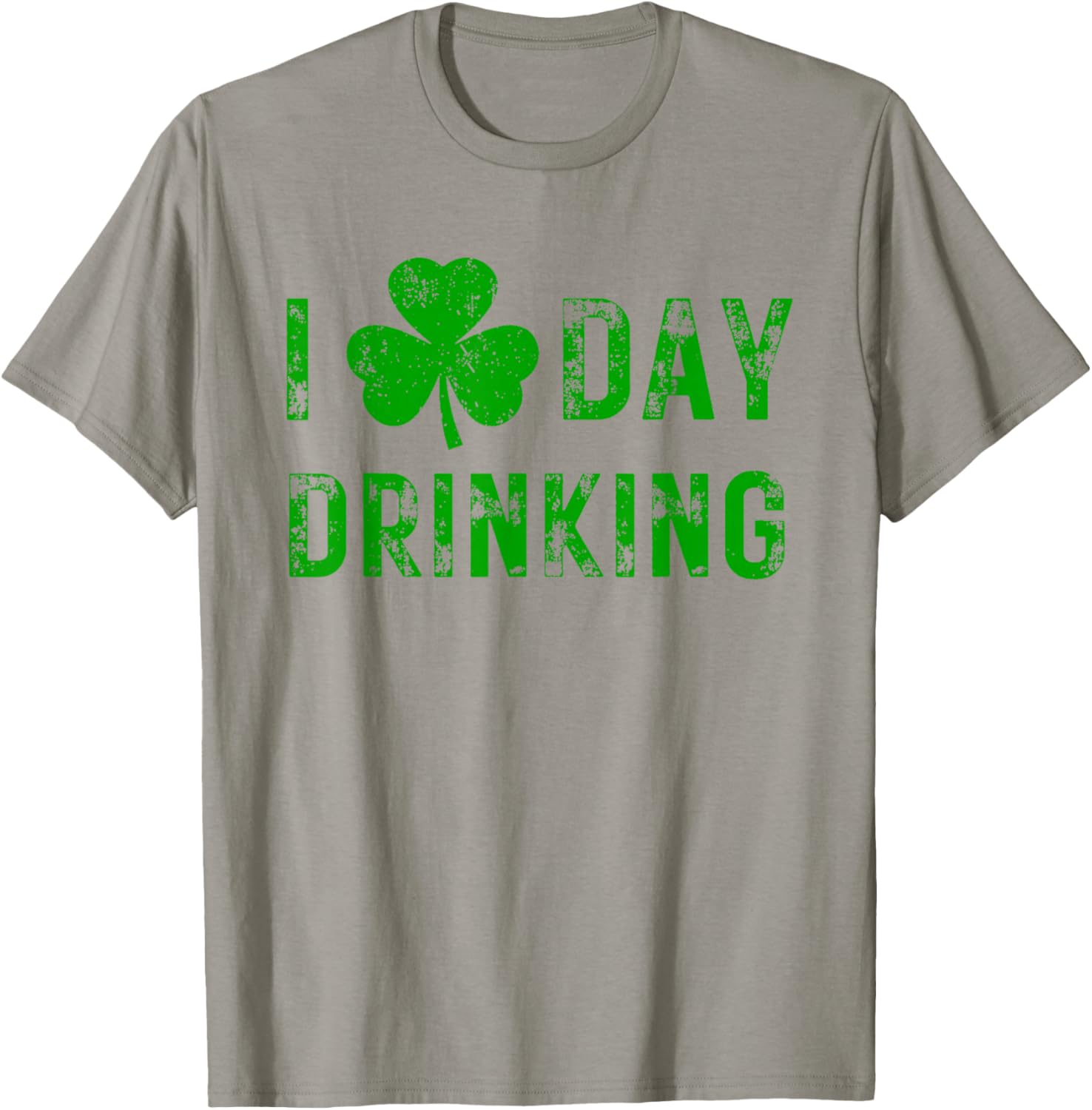 I Love Day Drinking Shamrock Heart St Paddy's Day T-Shirt for Fun Celebrations - 15