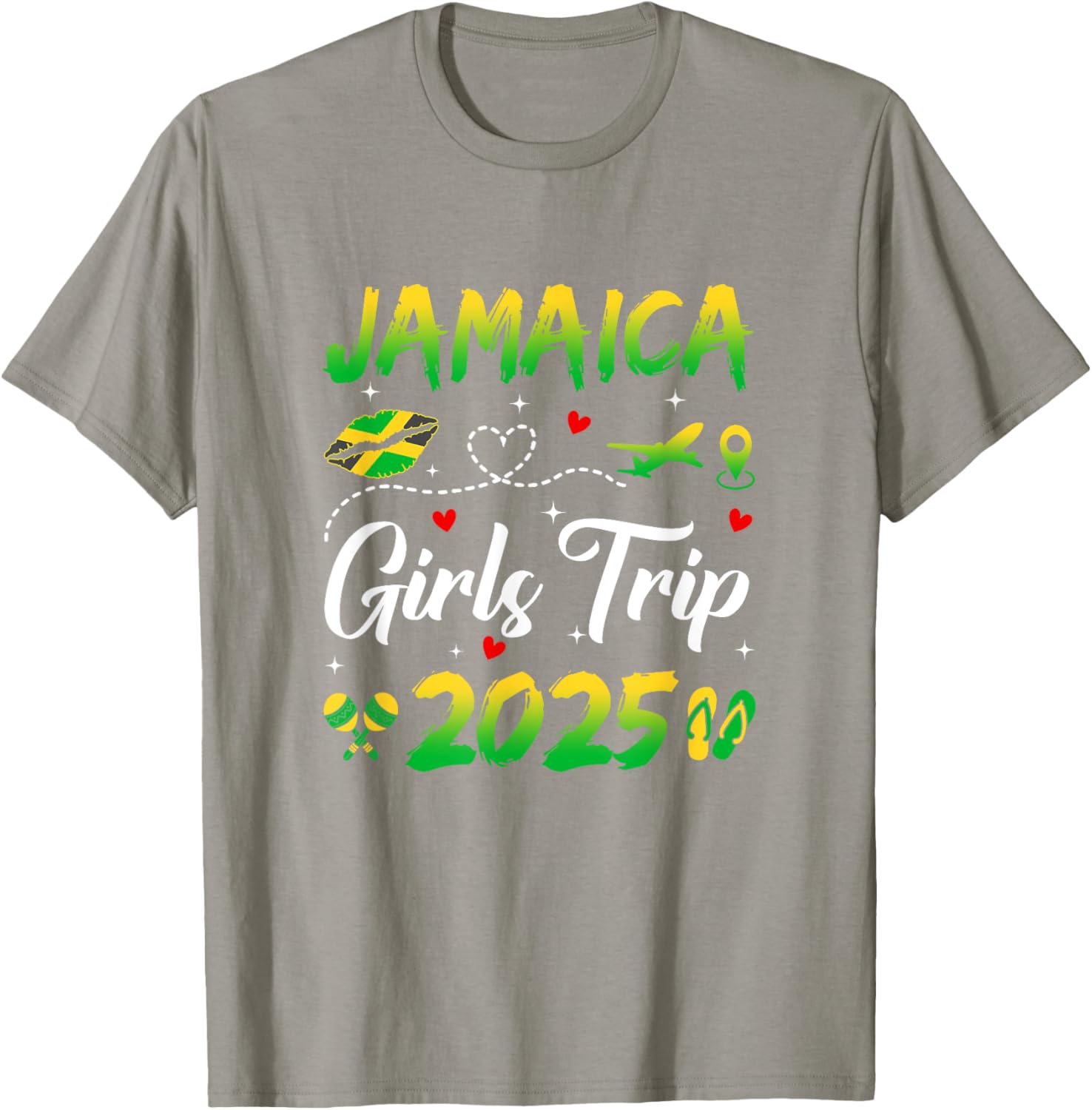 Jamaica Girls Trip 2025 Summer Matching T-Shirts for Fun Getaways - 8