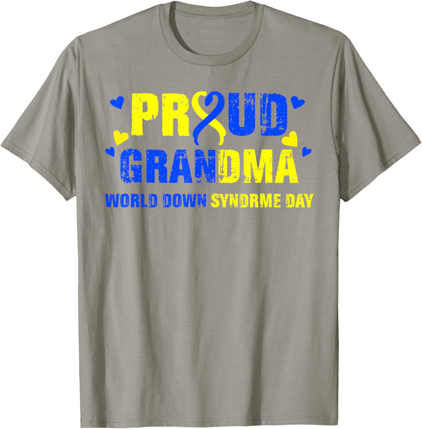 Down Syndrome Grandma Awareness T-Shirt for Proud Family Members - 4