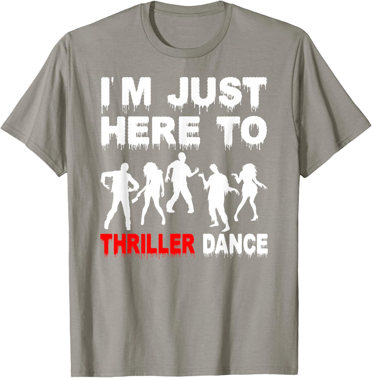 Funny Zombie Thriller Dance T-Shirt for Halloween Fun and Festivities - 10