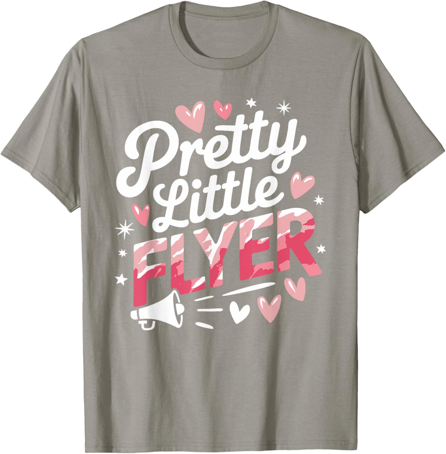 Pretty Little Flyer Cheerleader T-Shirt for Fans and Cheerleading Enthusiasts - 20