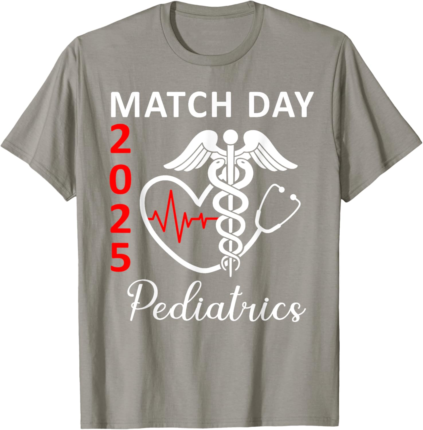 Match Day 2025 Pediatrics Residency Future Doctor MD T-Shirt for Kids - 16