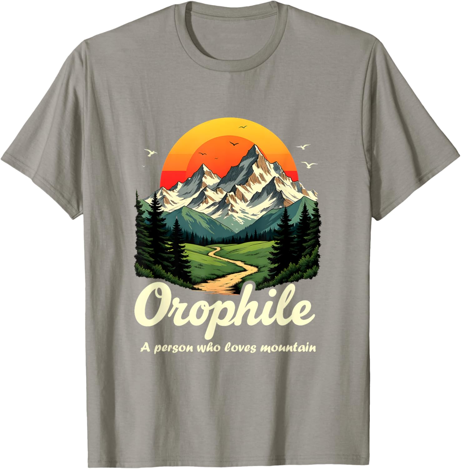 Mountain Lover T-Shirt for Outdoorsy Orophiles - Nature Gift Idea - 13