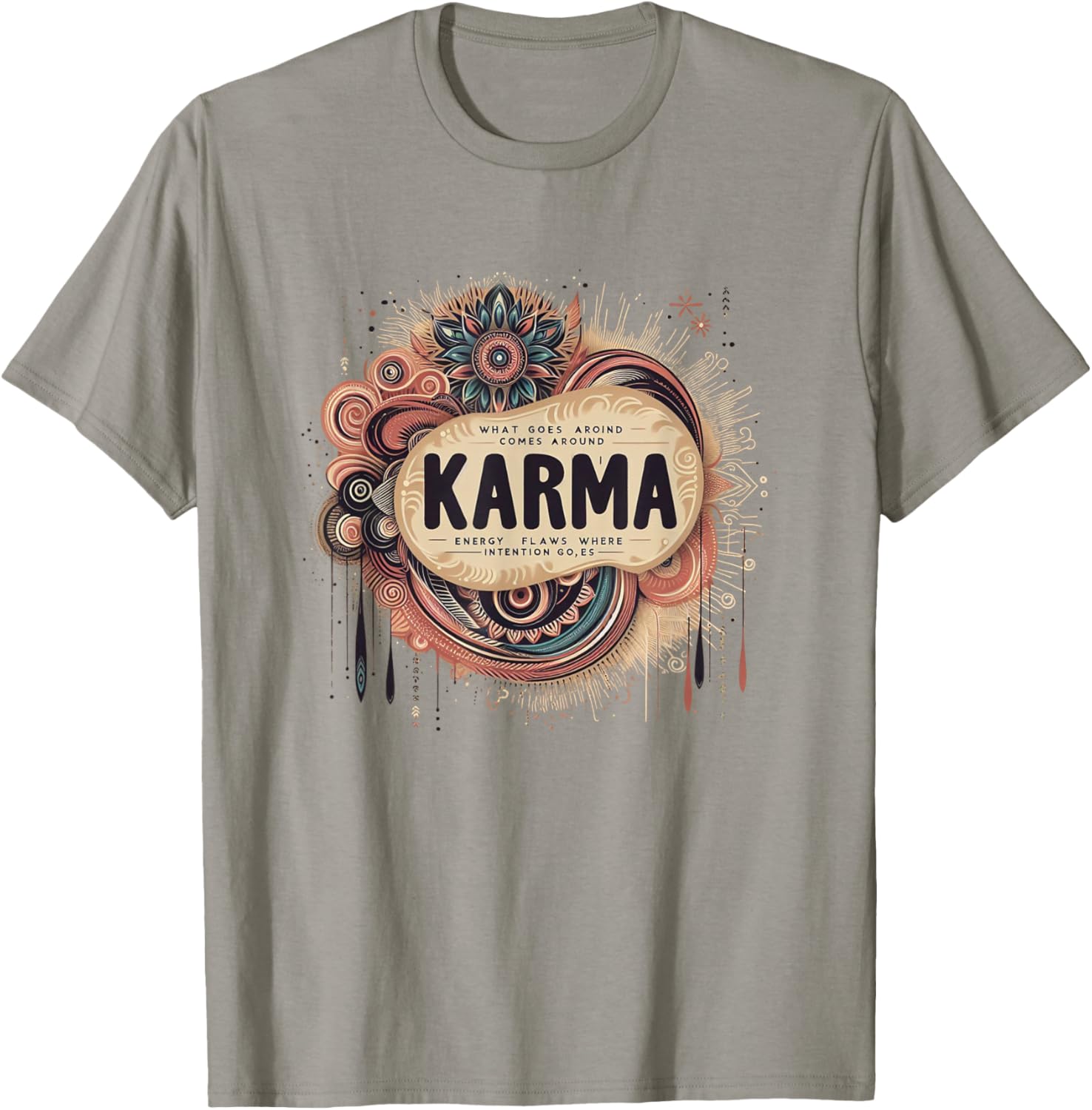 Inspirational Karma Quote Tee - Spread Positive Energy with Style - 26