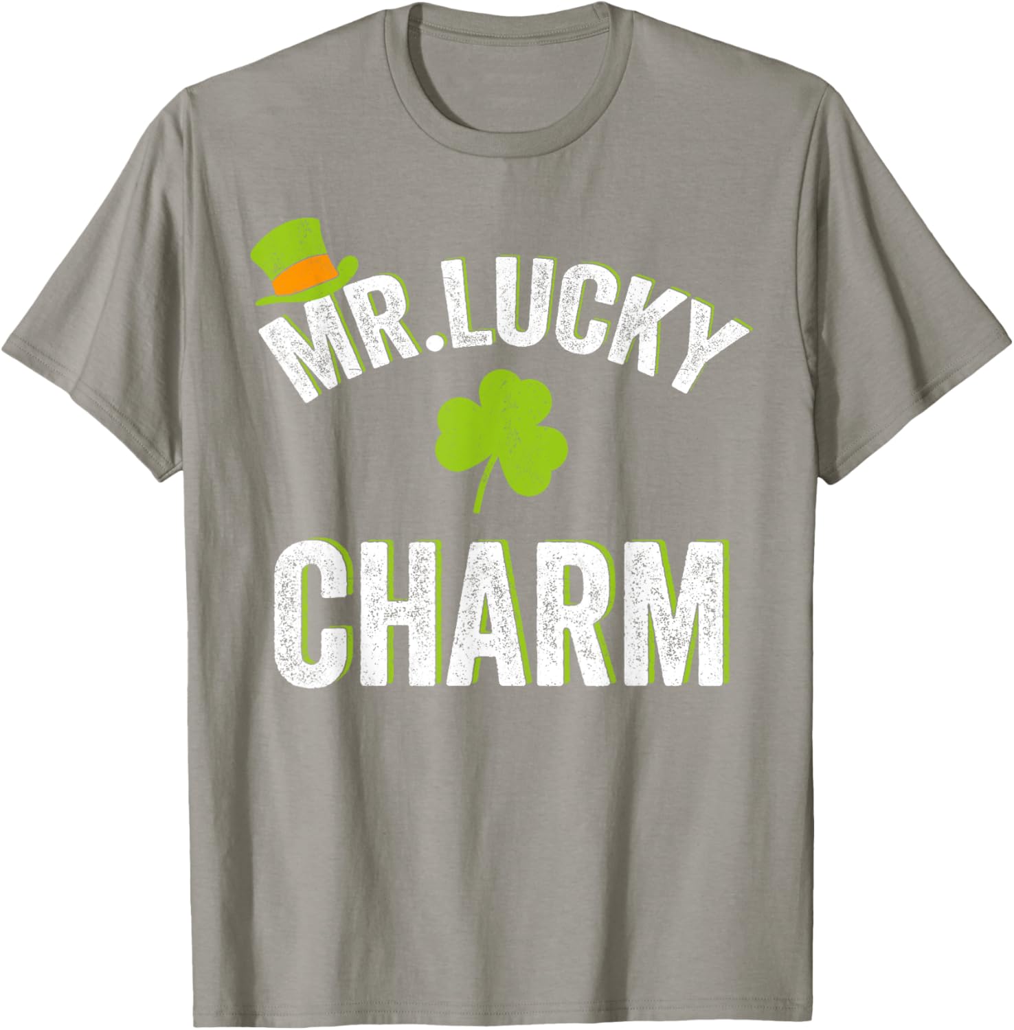 Mr Lucky Charm St Patricks Day T-Shirt for Kids and Men Fun & Festive - 8