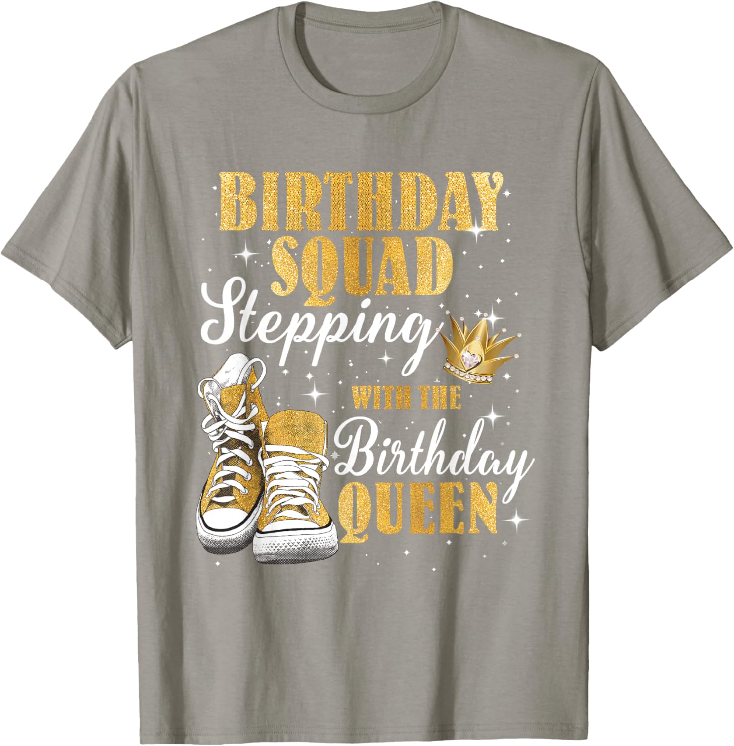 Birthday Queen T-Shirt with Diamond Crown for Celebrating in Style - 13