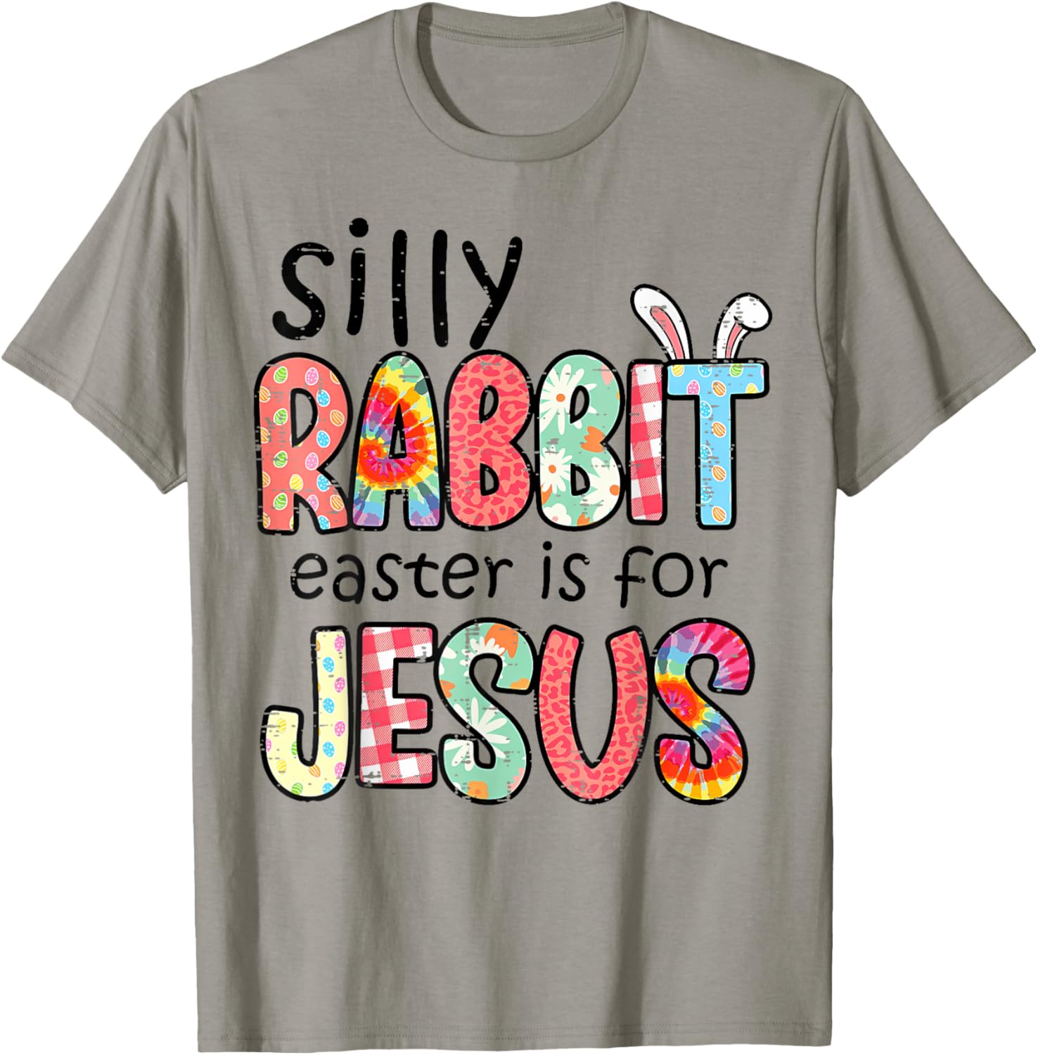 Silly Rabbit Easter T-Shirt for Jesus – Fun Religious Tee for Kids & Adults - 20