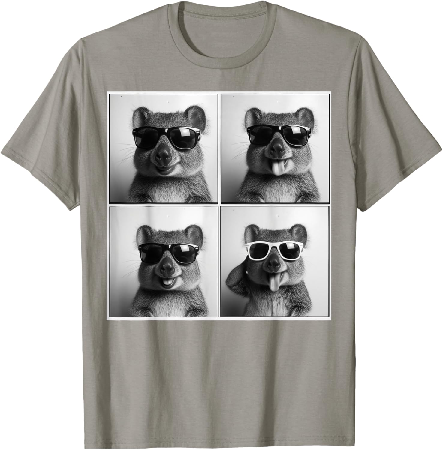 Quokka Photo Booth Funny Birthday T-Shirt for Men and Women - 15