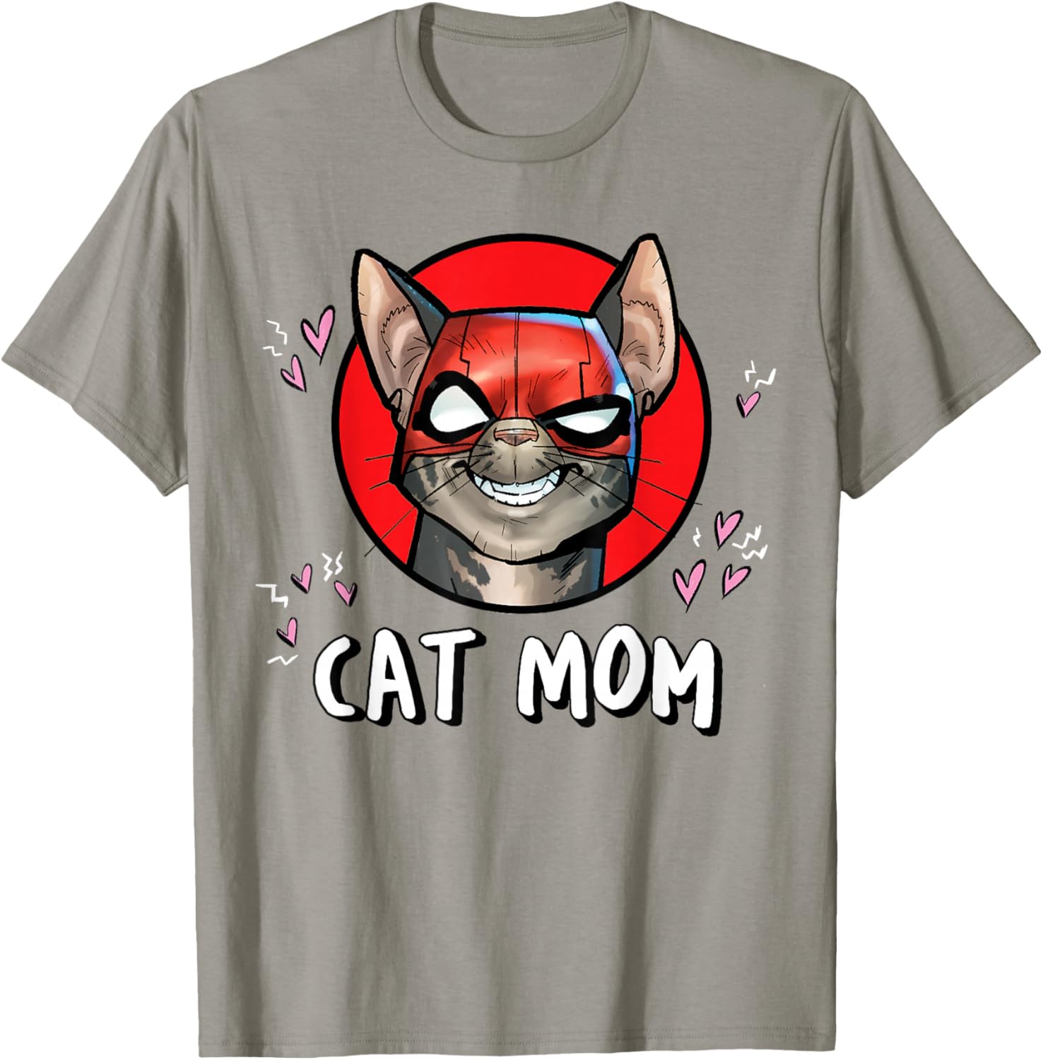 Funny Deadpool Catpool T-Shirt for Cat Moms - Marvel Super Heroes Pet Apparel - 22