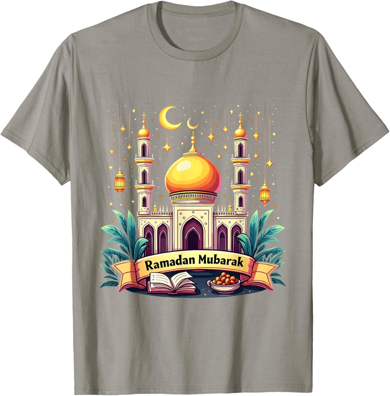 Happy Ramadan Mubarak T-Shirt 2025 Celebrating the Joy of Ramadan - 17