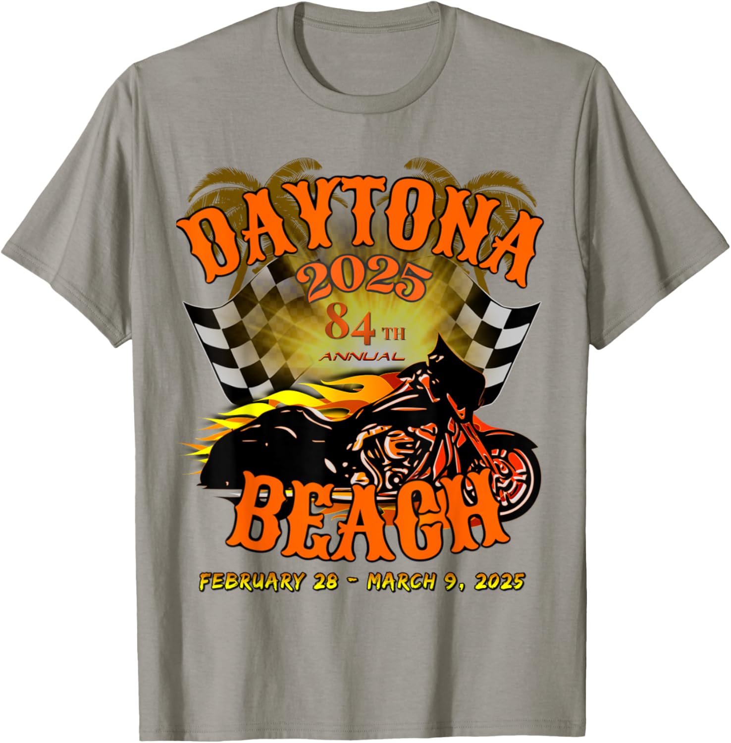 Bike Week 2025 Vintage Rally T-Shirt 84th Annual Event Apparel - 16