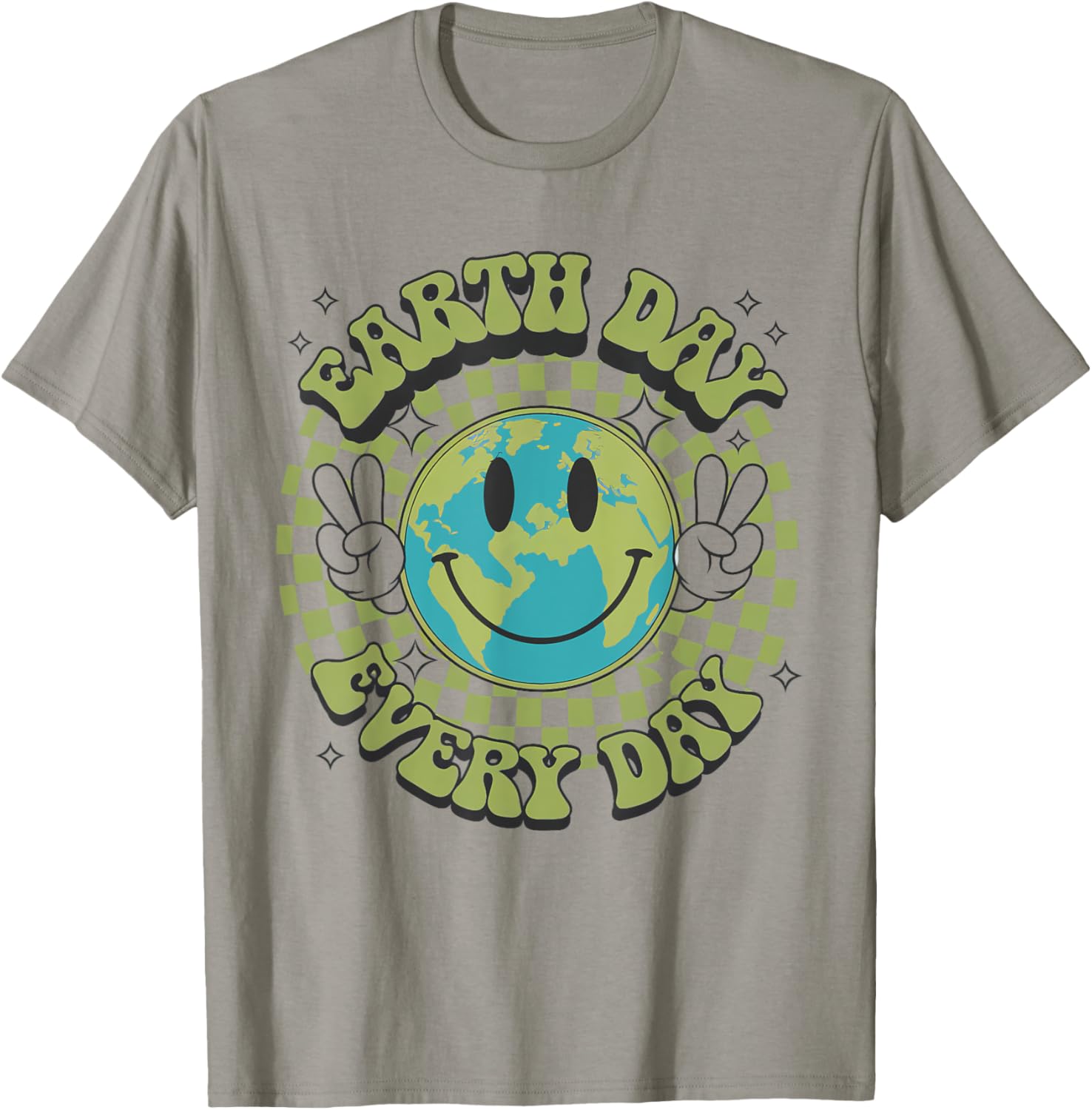 Funny Earth Day Everyday Hippie Planet T-Shirt for Men and Women - 18