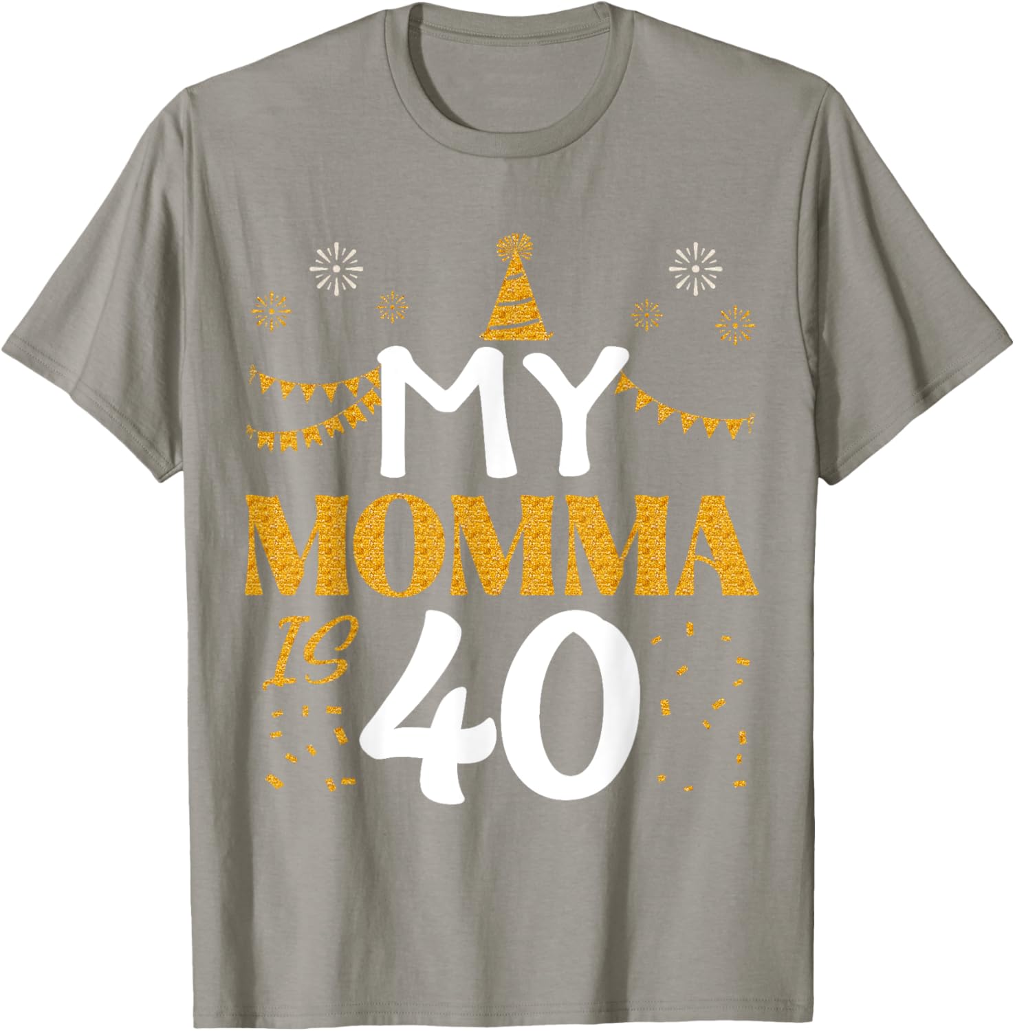 My Momma Is 40 T-Shirt 40th Birthday Gift for 1985 Moms - 1