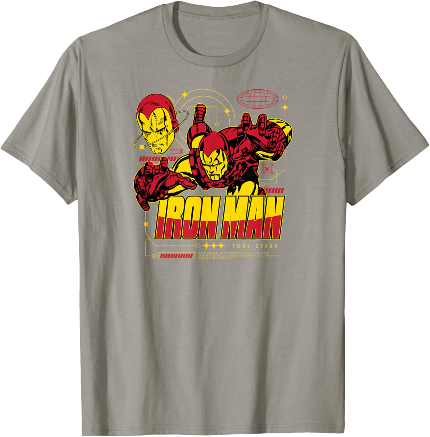 Iron Man Dark Digital T-Shirt for Superhero Fans - Stylish Comfort Wear - 4