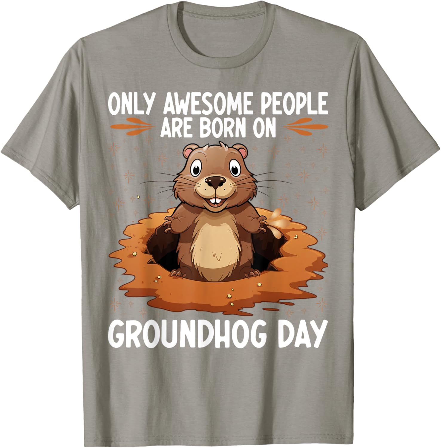 Funny Groundhog Day Birthday T-Shirt for Unique Celebrations - 6