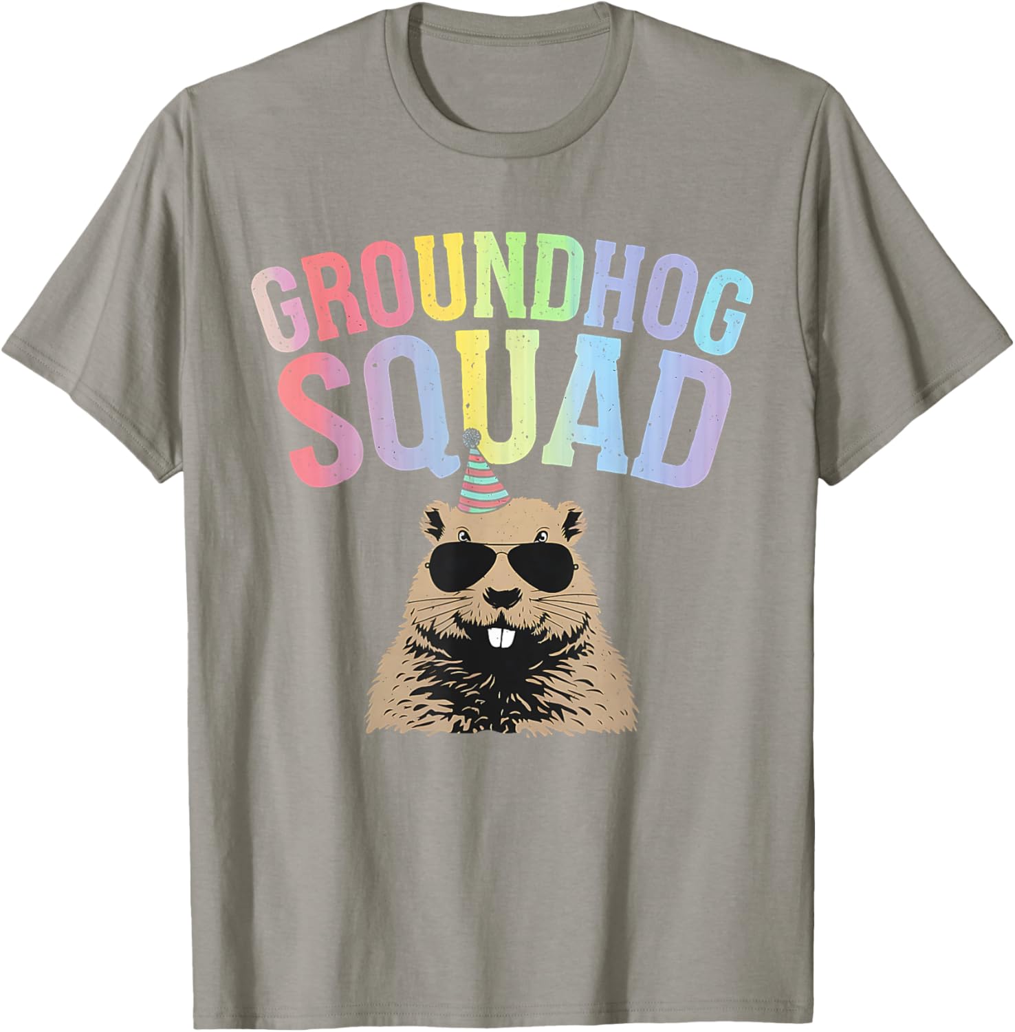 Funny Groundhog Squad T-Shirt for Happy Groundhog Day Family Fun - 9