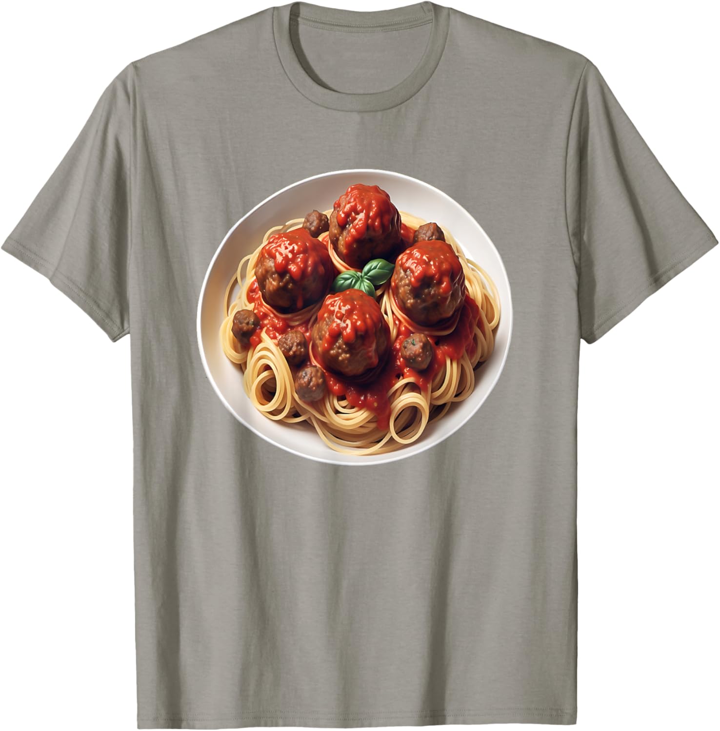 Spaghetti and Meatballs T-Shirt Fun Foodie Apparel for Pasta Lovers - 6