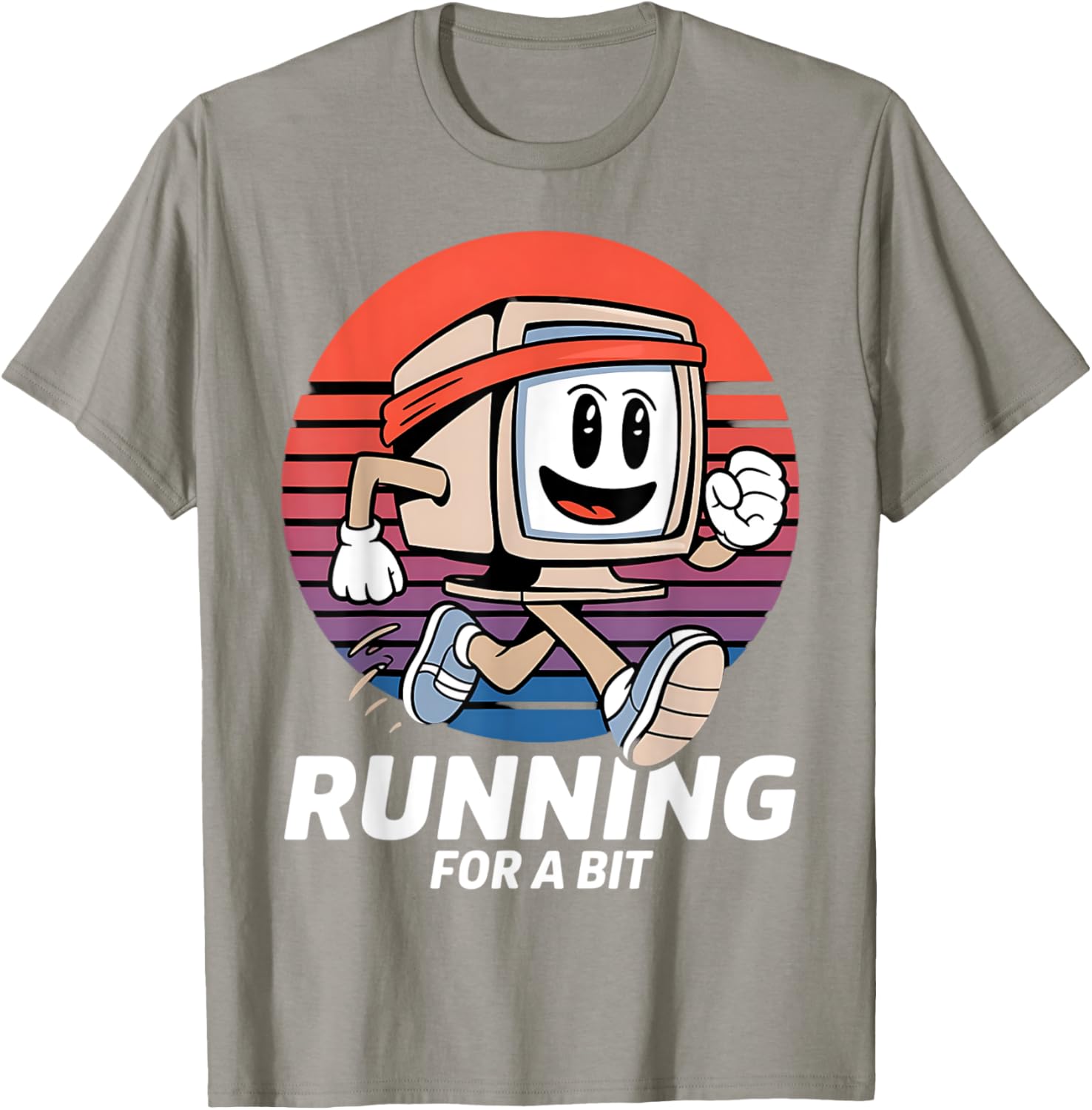 Funny IT Computer Jogging Runner T-Shirt for Tech Lovers and Athletes - 5
