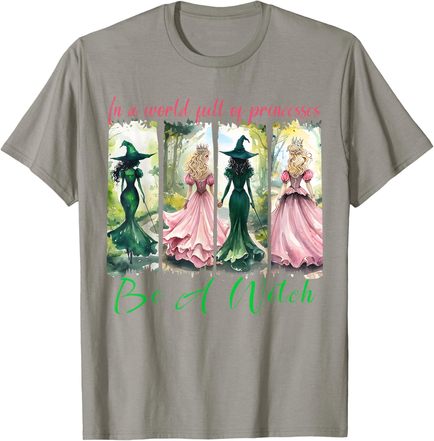 Be a Witch Not a Princess Halloween T-Shirt for Women Stylish Outfit - 14