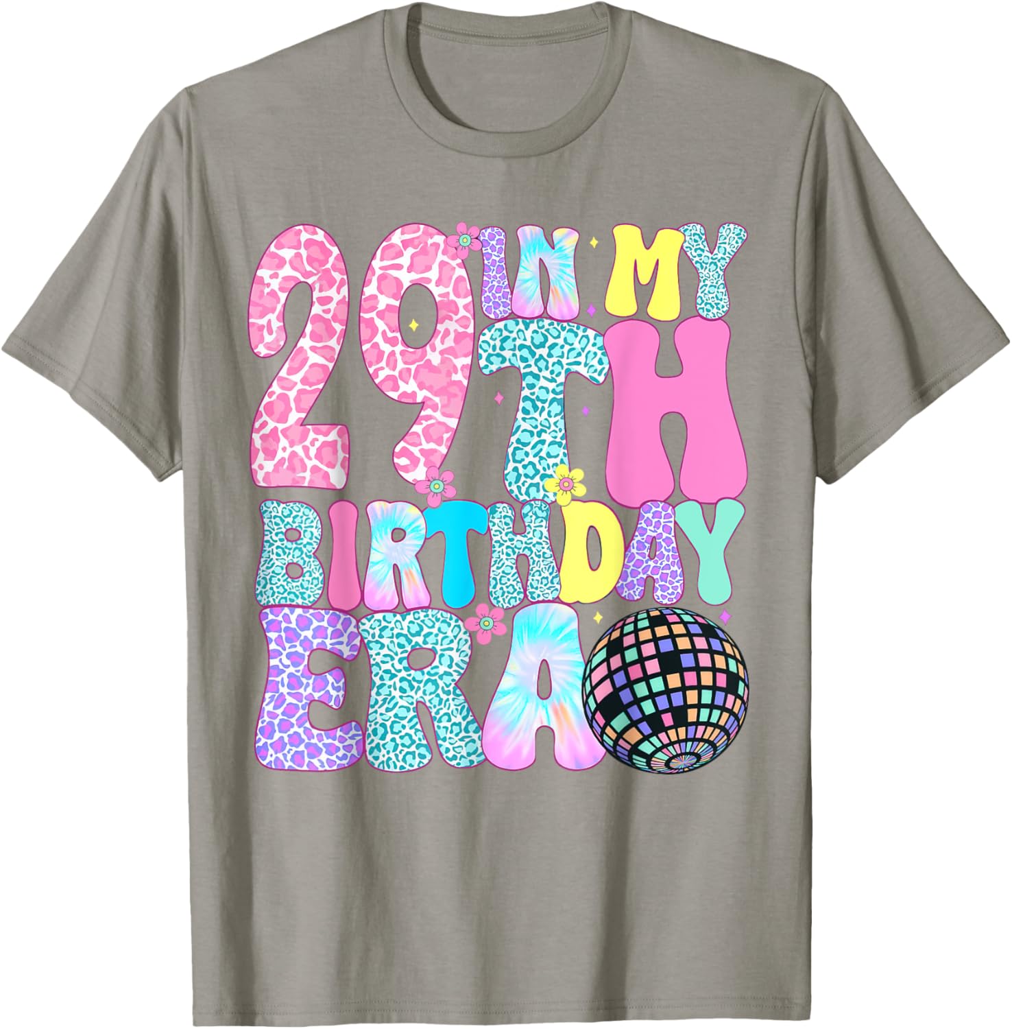 In My 29th Birthday Era T-Shirt for 29 Year Old Birthday Girl 1996 - 22