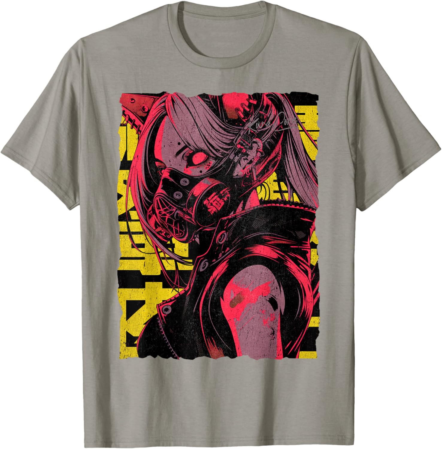 Japanese Cyberpunk Y2K Techwear Anime T-Shirt for Streetwear Lovers - 12